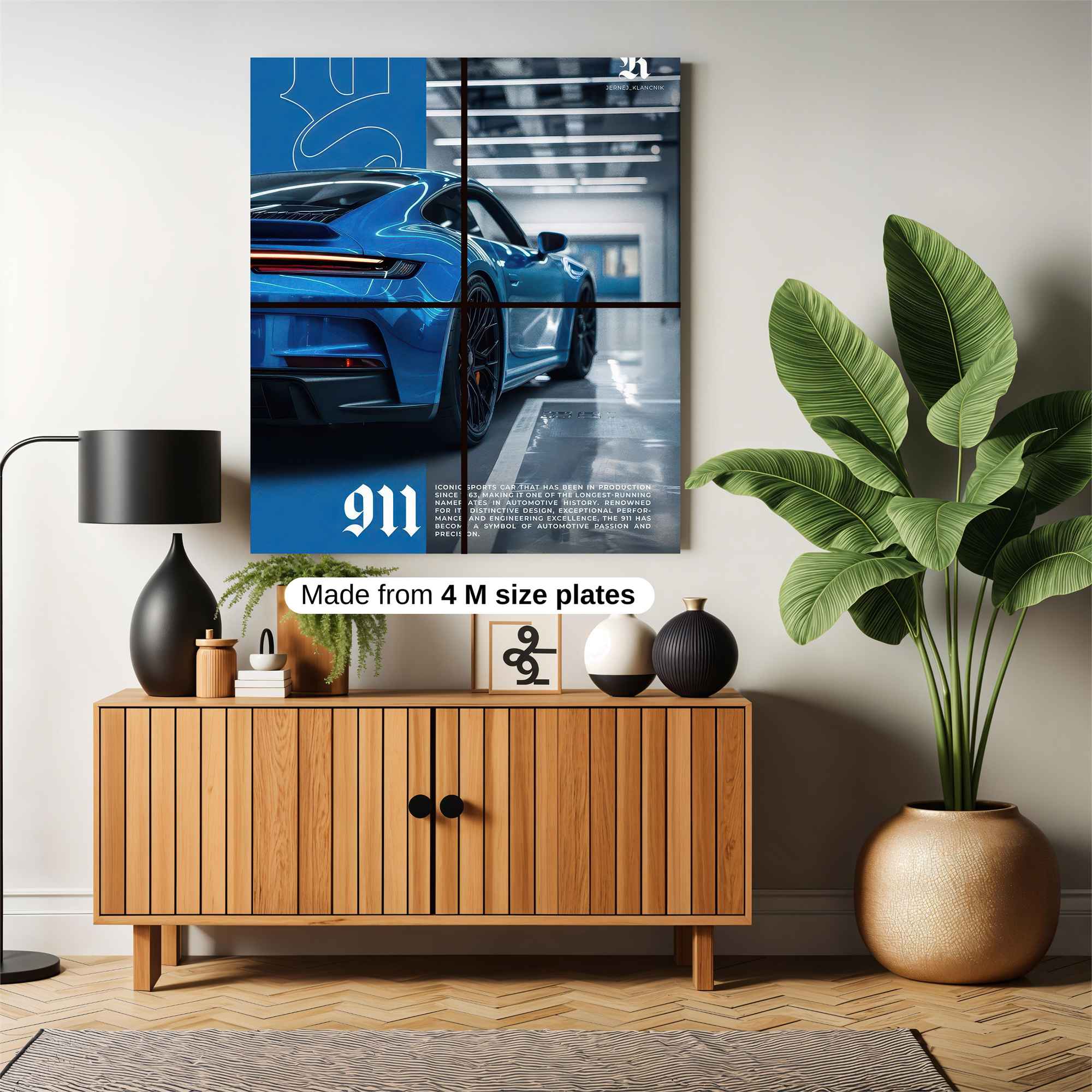 Porsche Serene Safe Wall Magnetic / M