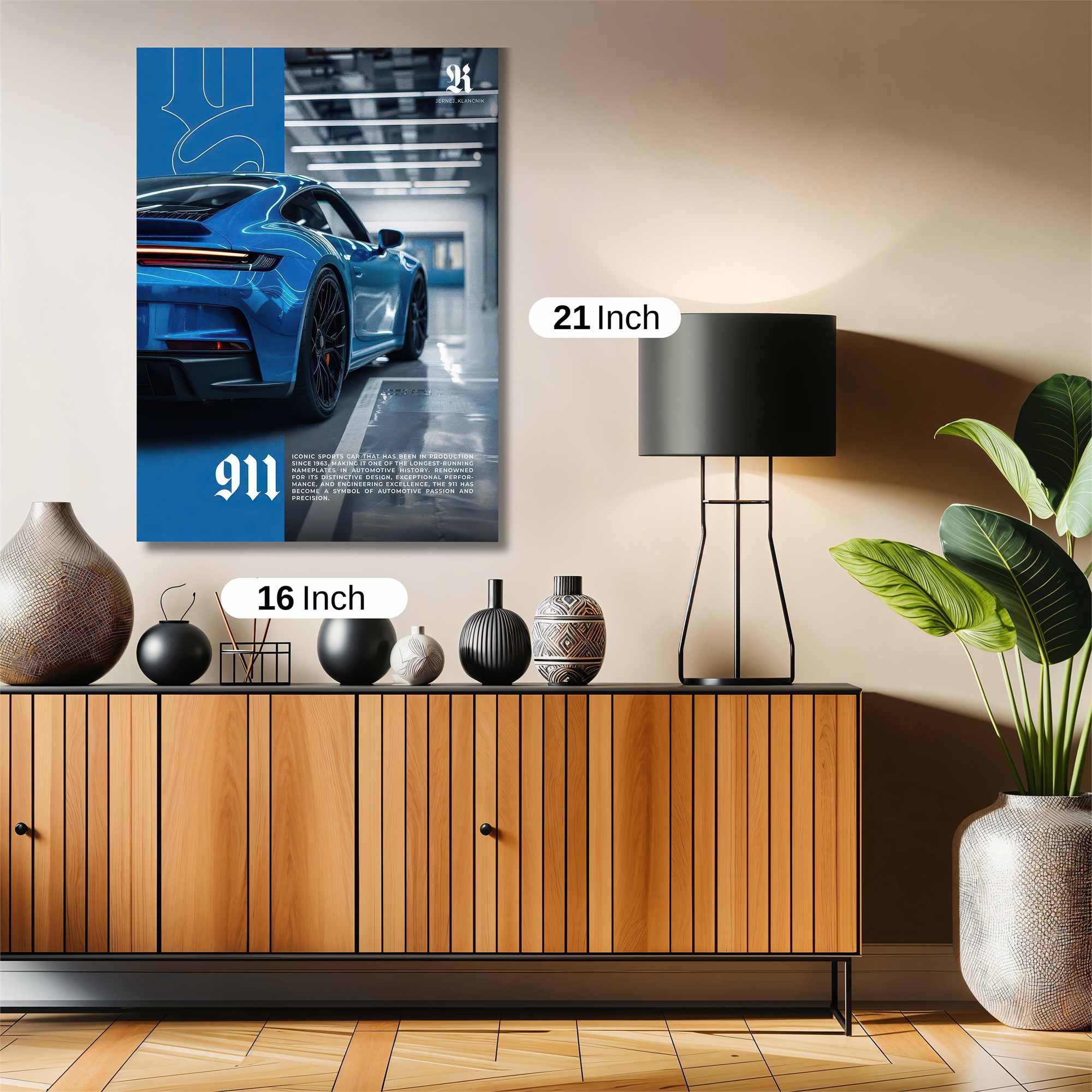 Porsche Serene Safe Wall Magnetic / M