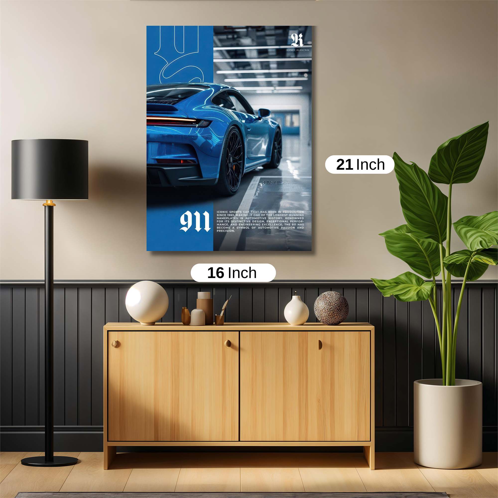 Porsche Serene Safe Wall Magnetic / M