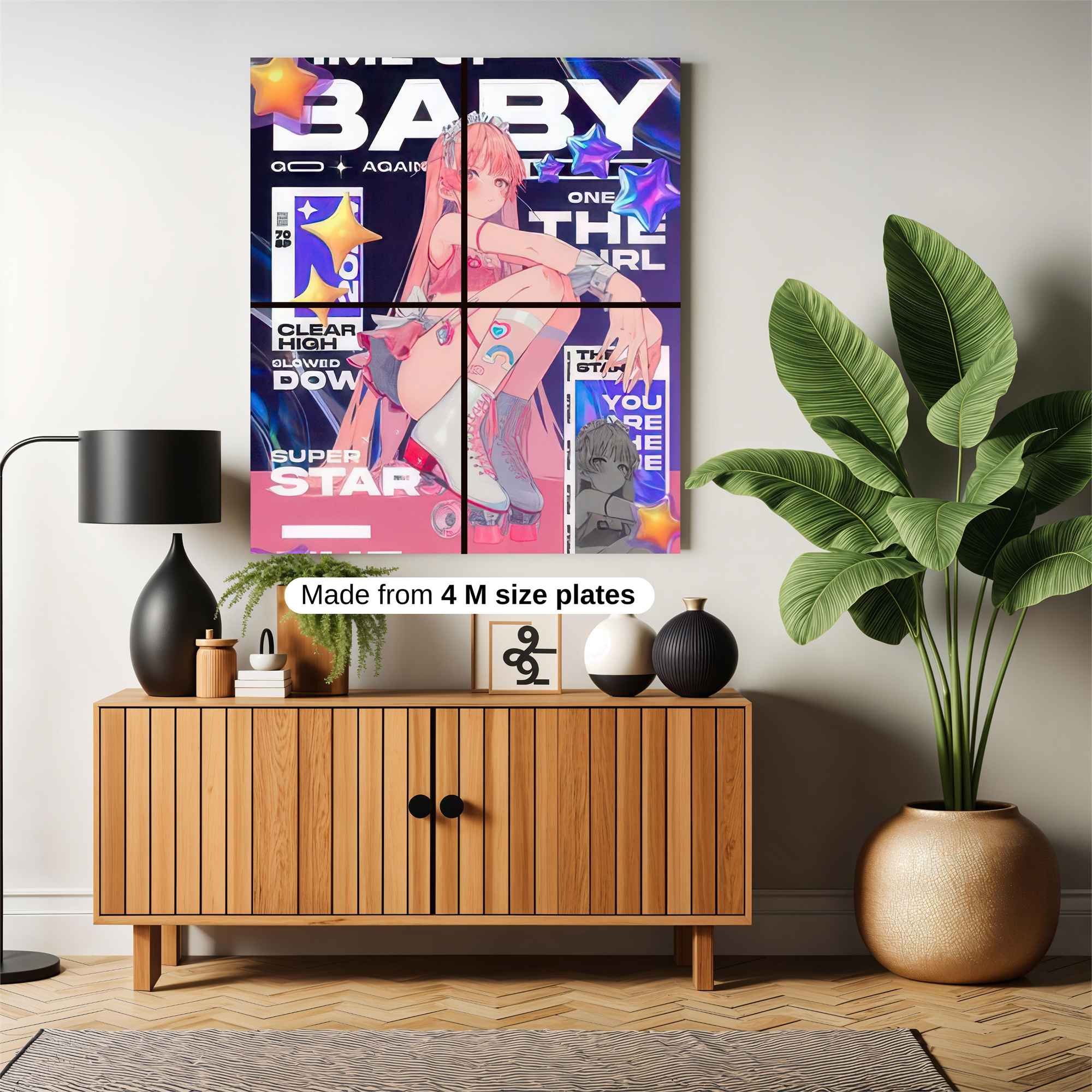 Kizuna Dream Safe Wall Magnetic / M