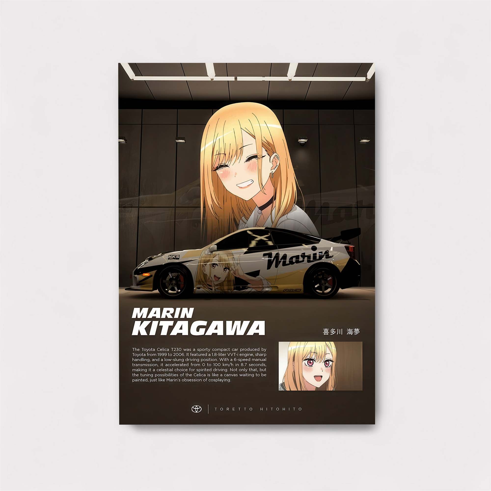 Marin Ecstasy Safe Wall Magnetic / M