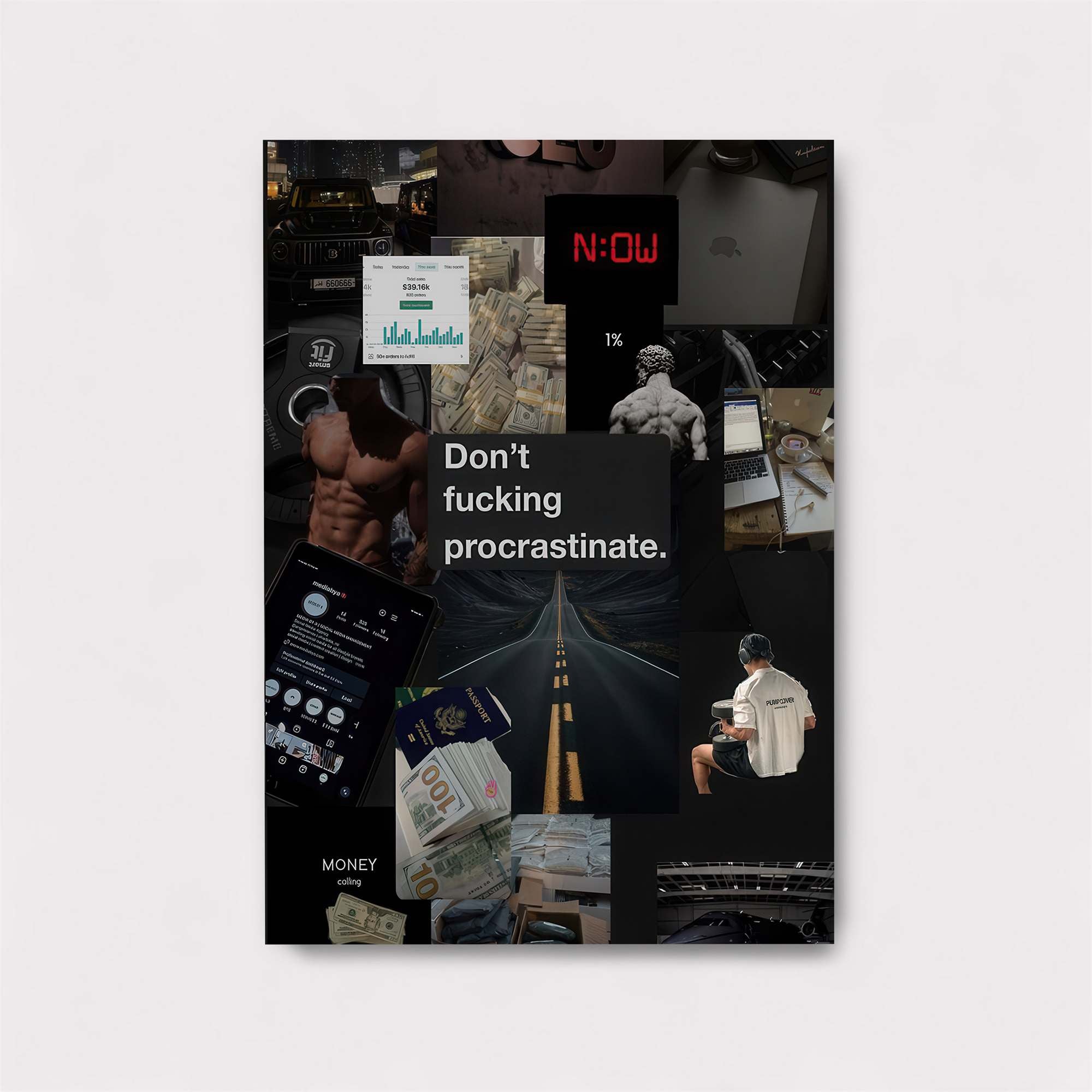 Moonlight Motivation Safe Wall Magnetic / M