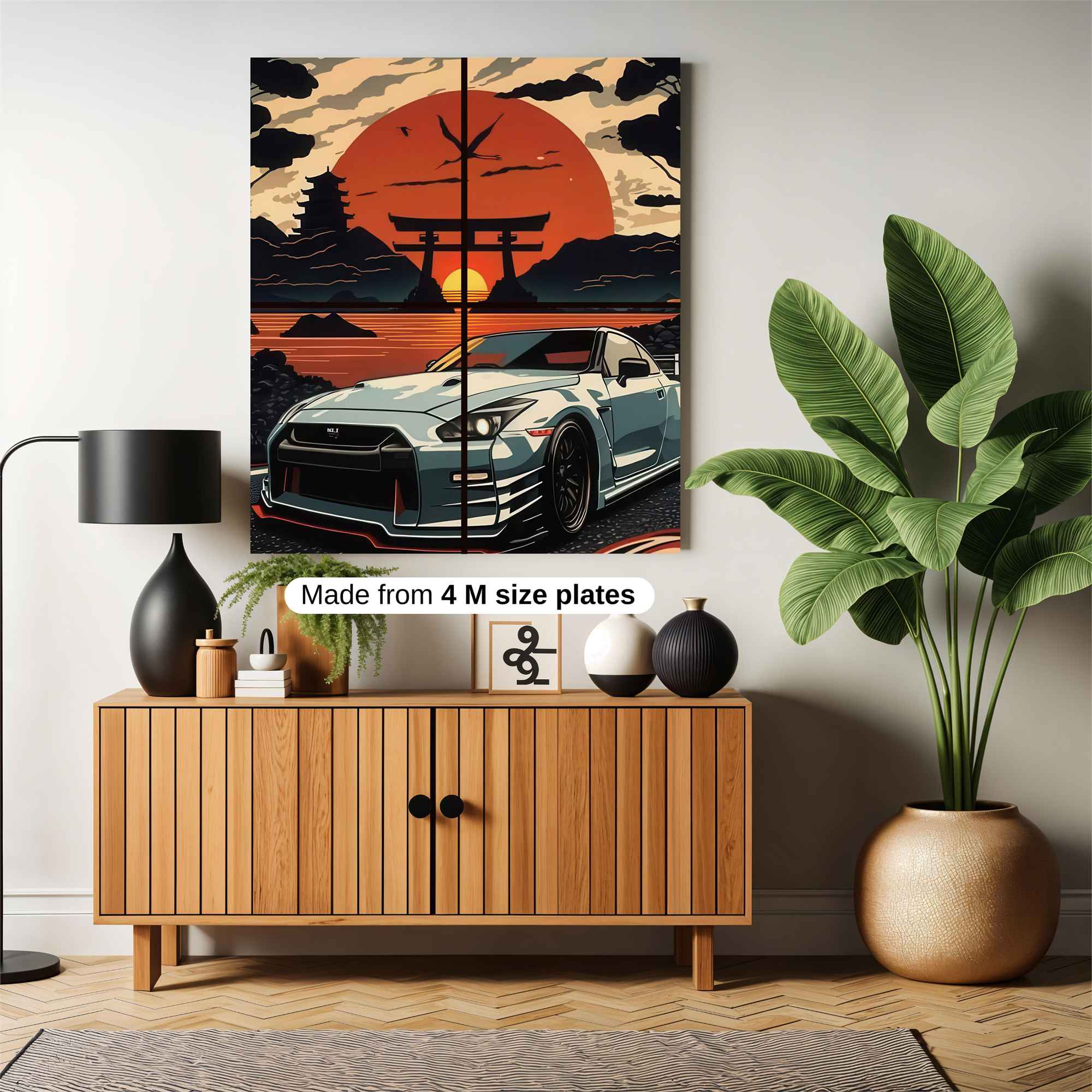 Skyline Serenity Safe Wall Magnetic / M