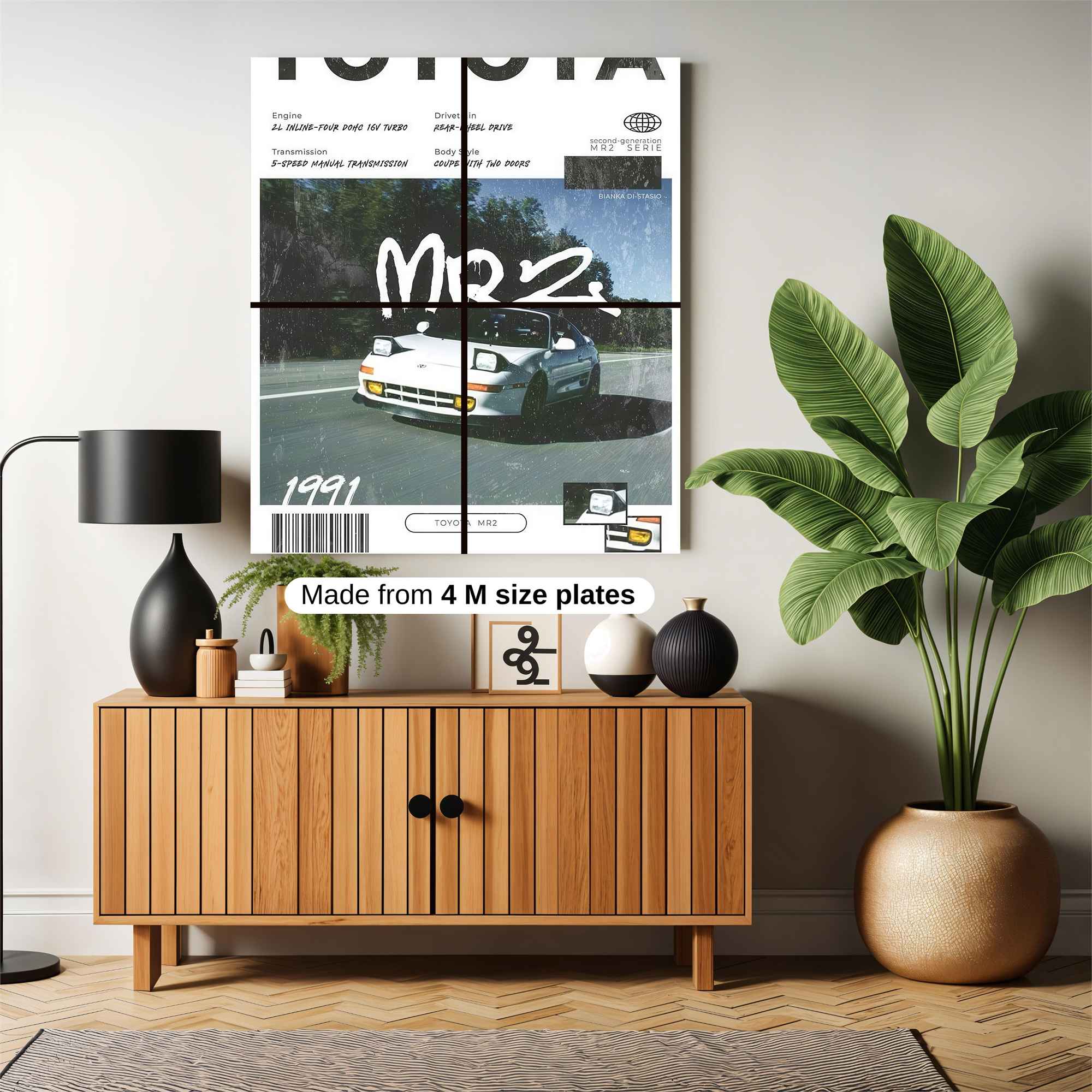 MR2 Nostalgic Safe Wall Magnetic / M