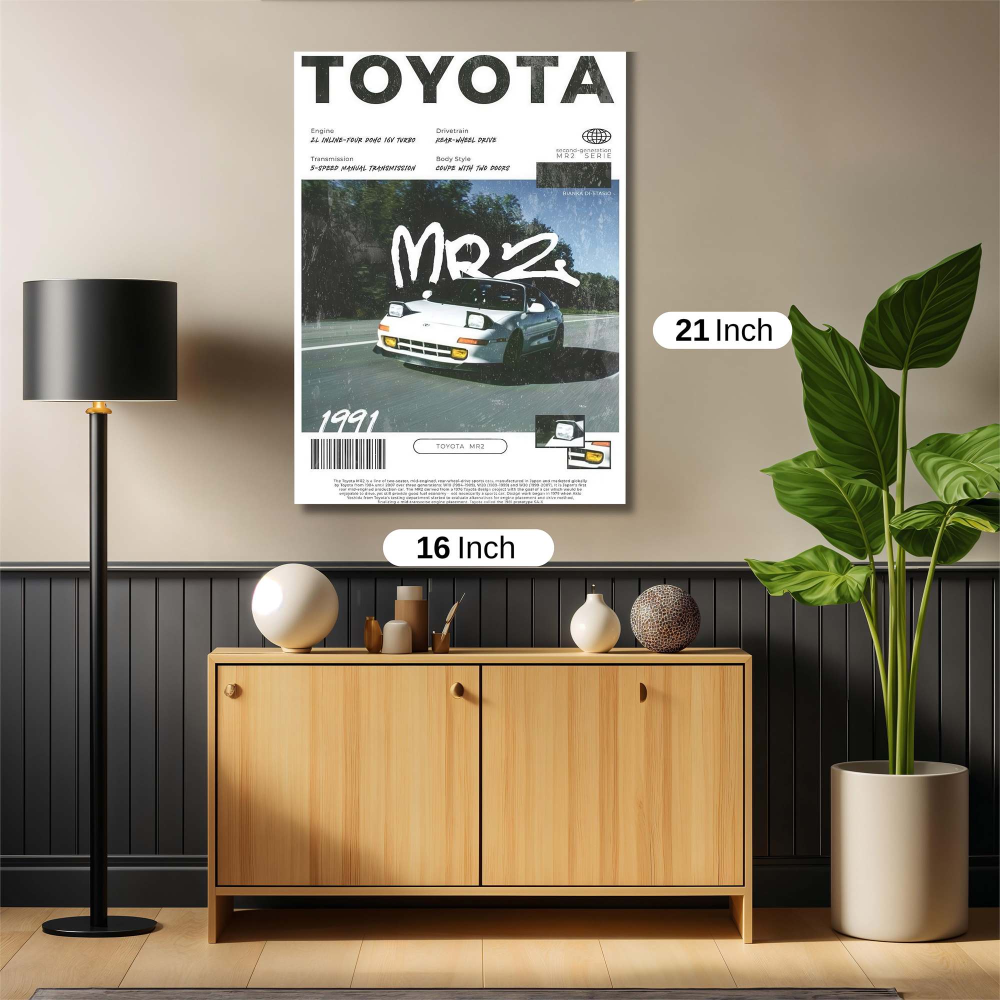 MR2 Nostalgic Safe Wall Magnetic / M