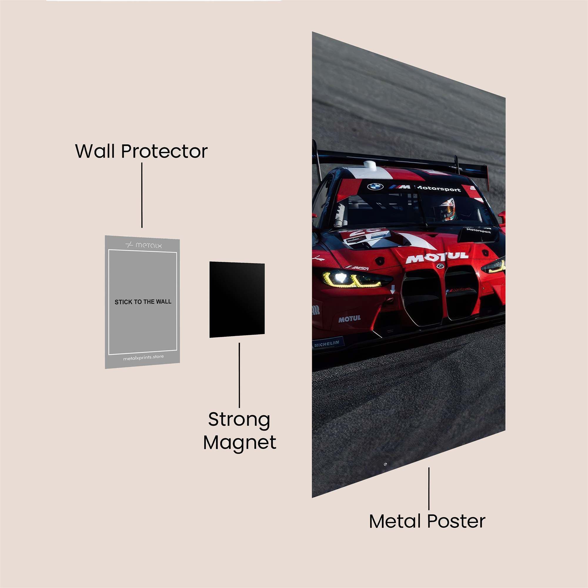 BMW Fierce Safe Wall Magnetic / M
