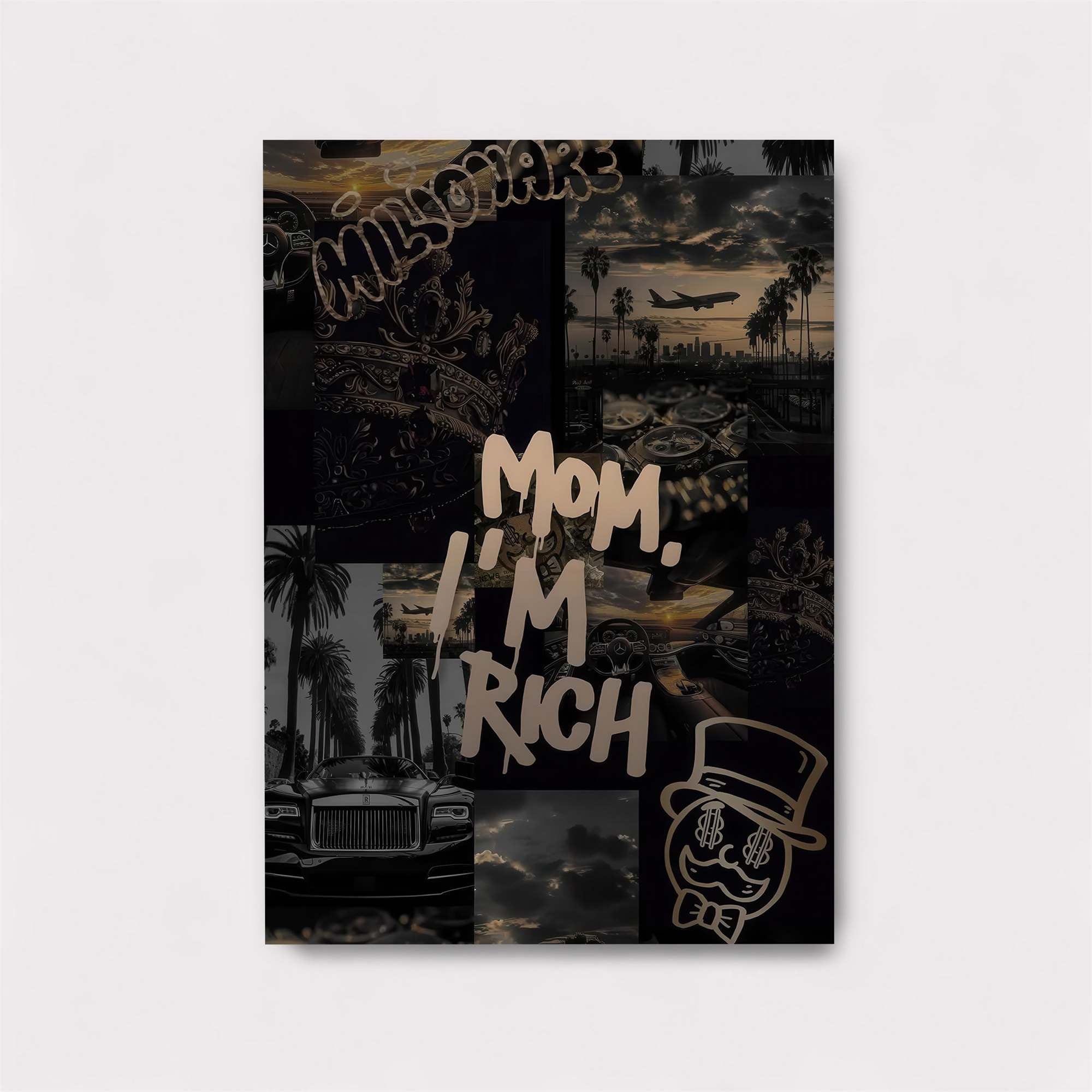 Wealthy Whimsy Safe Wall Magnetic / M