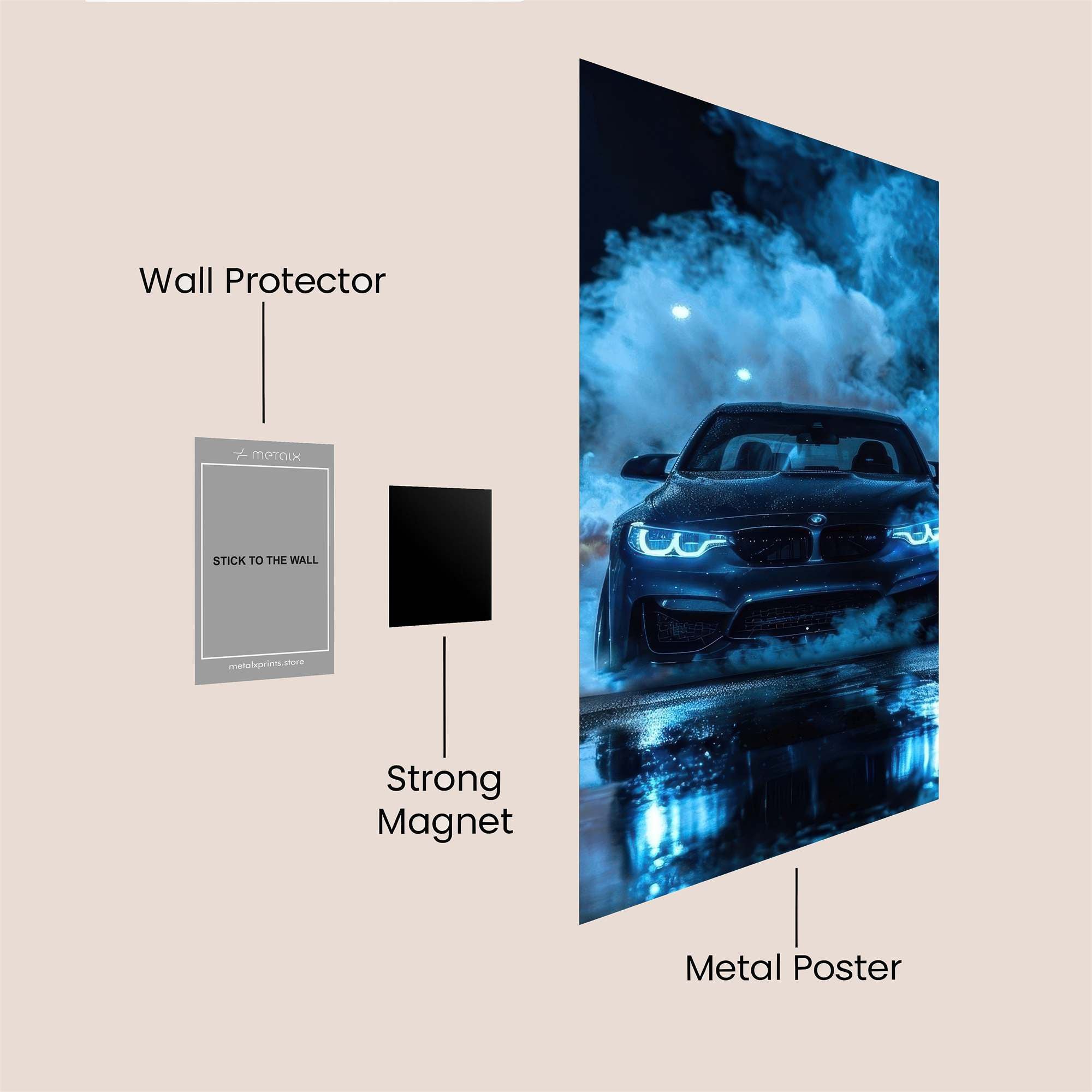 BMW Eruption Safe Wall Magnetic / M