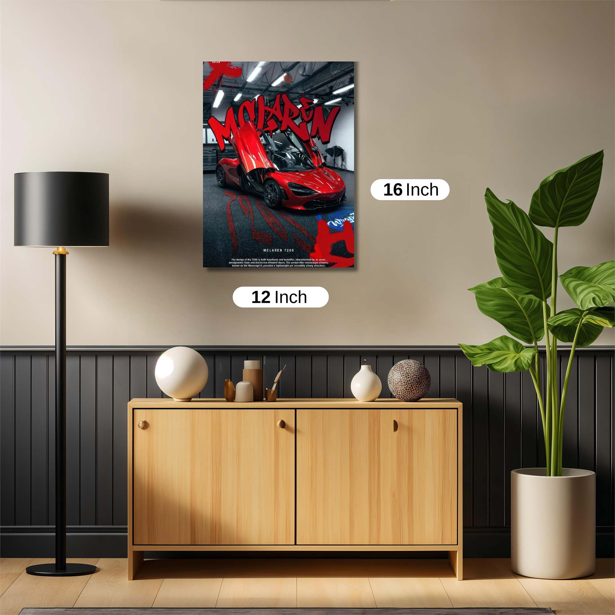 McLaren Vigor Safe Wall Magnetic / M