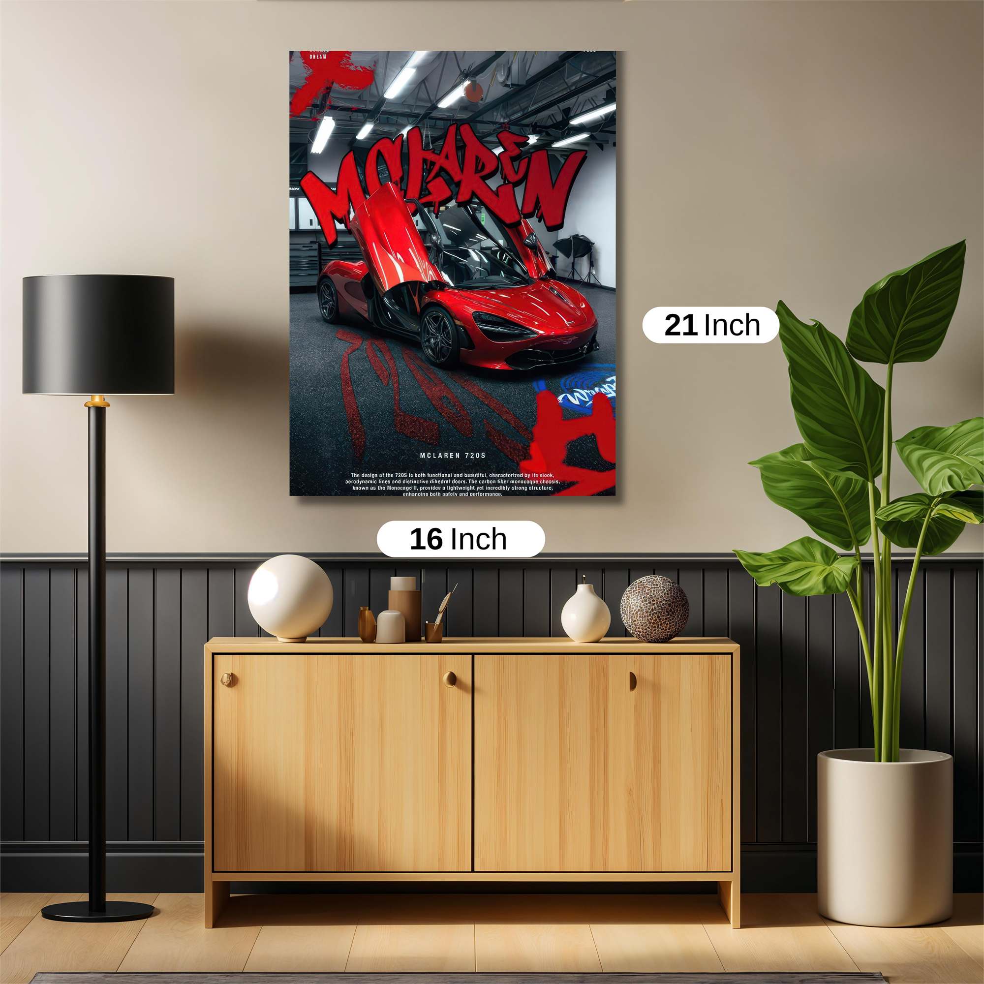 McLaren Vigor Safe Wall Magnetic / M