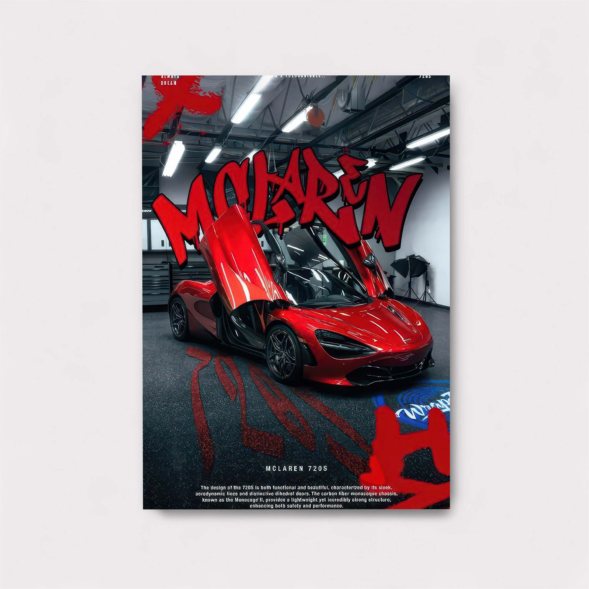 McLaren Vigor Safe Wall Magnetic / M