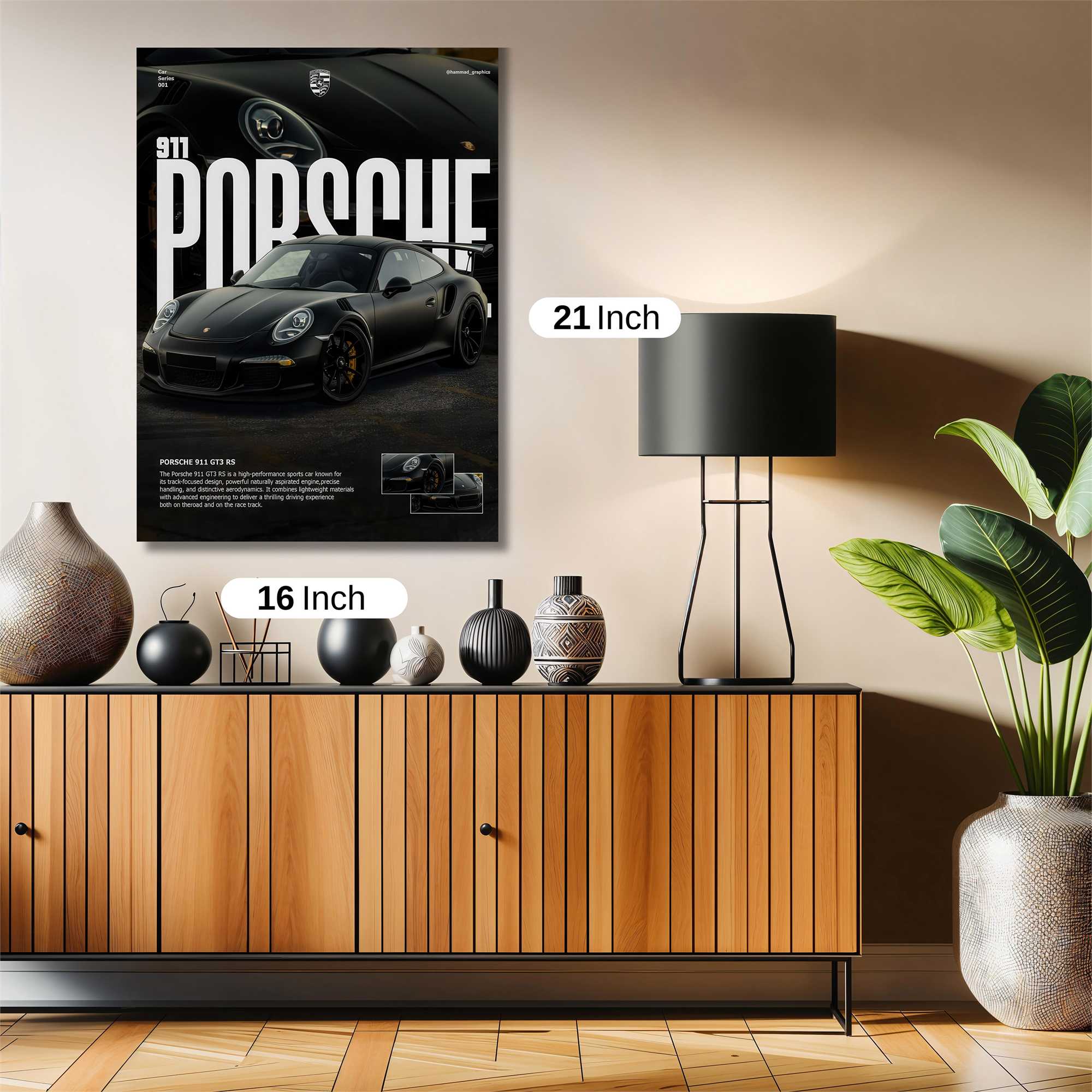 Porsche Elegance Safe Wall Magnetic / M