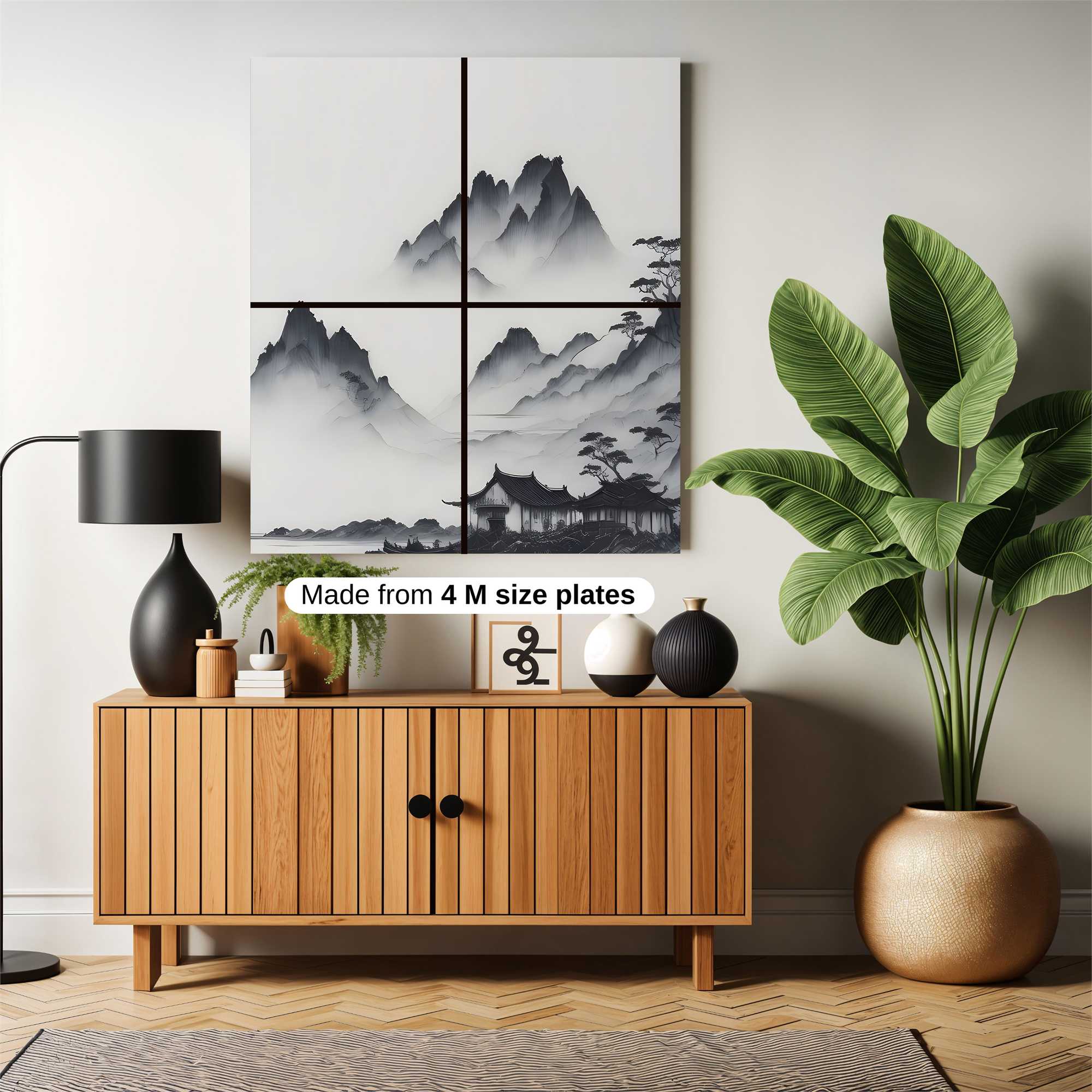 Mountain Serenity Safe Wall Magnetic / M