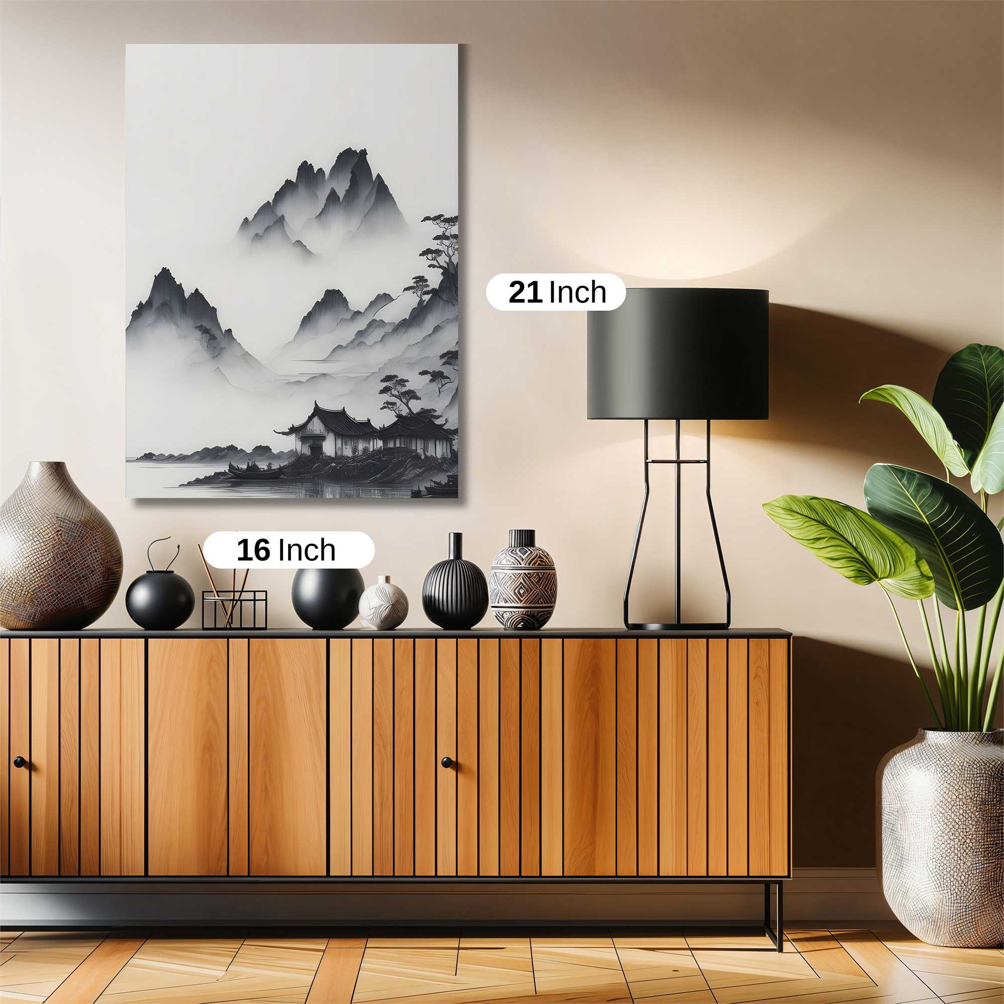 Mountain Serenity Safe Wall Magnetic / M