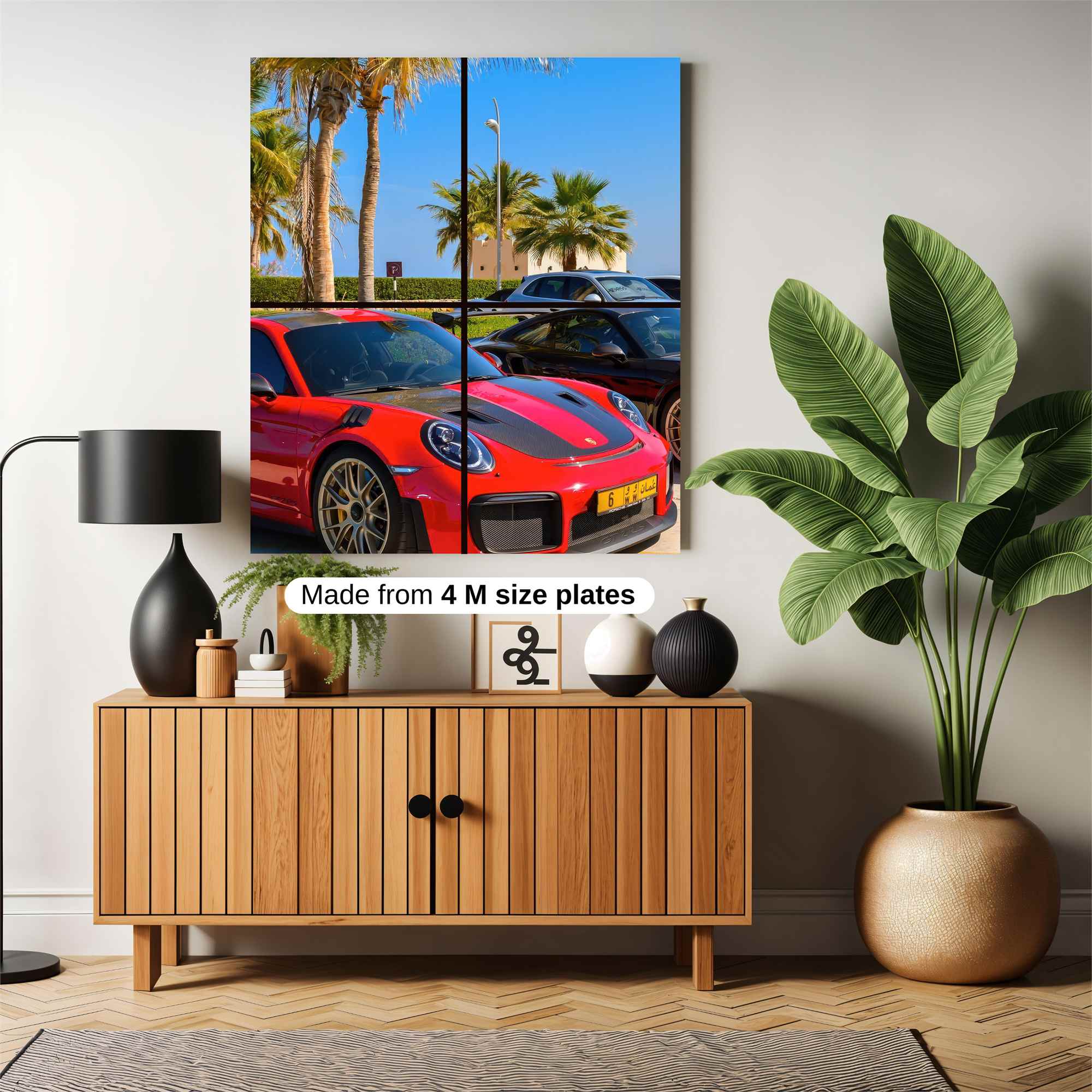 Porsche Passion Safe Wall Magnetic / M