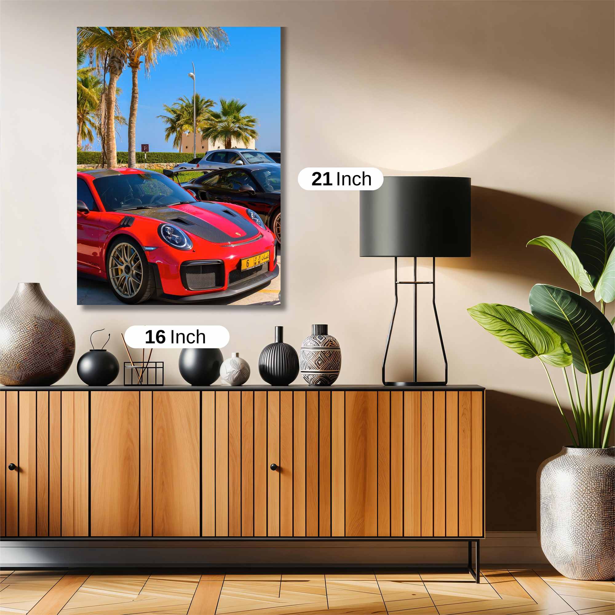 Porsche Passion Safe Wall Magnetic / M