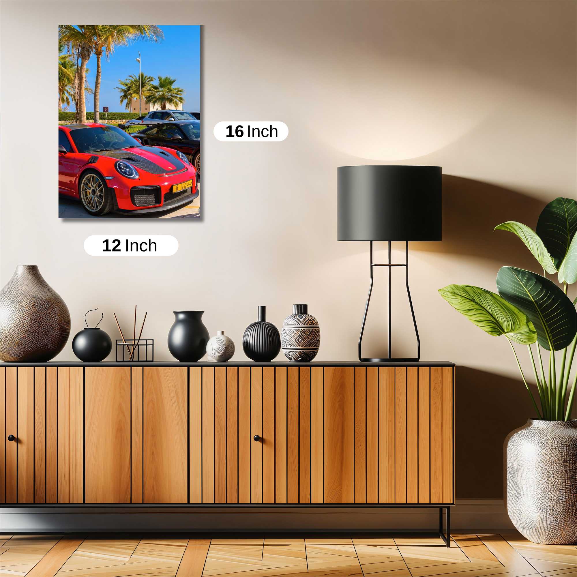 Porsche Passion Safe Wall Magnetic / M