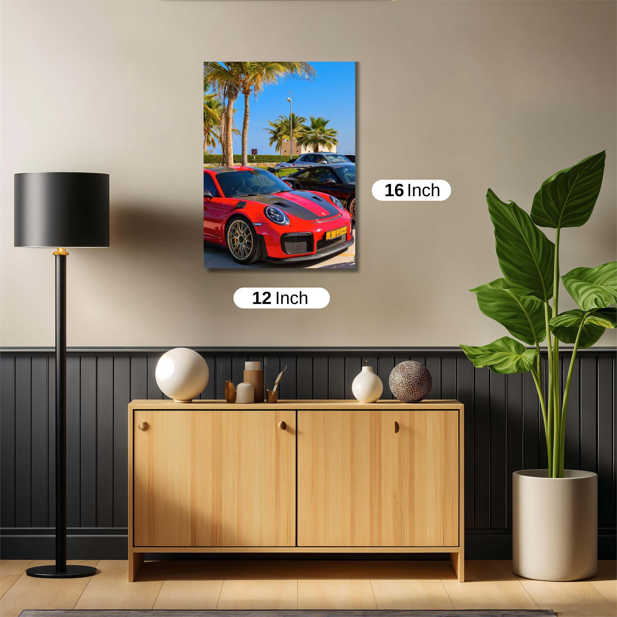 Porsche Passion Safe Wall Magnetic / M