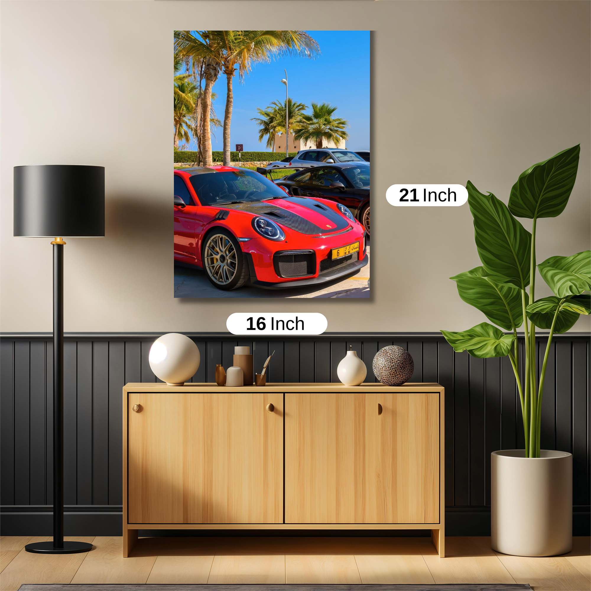 Porsche Passion Safe Wall Magnetic / M