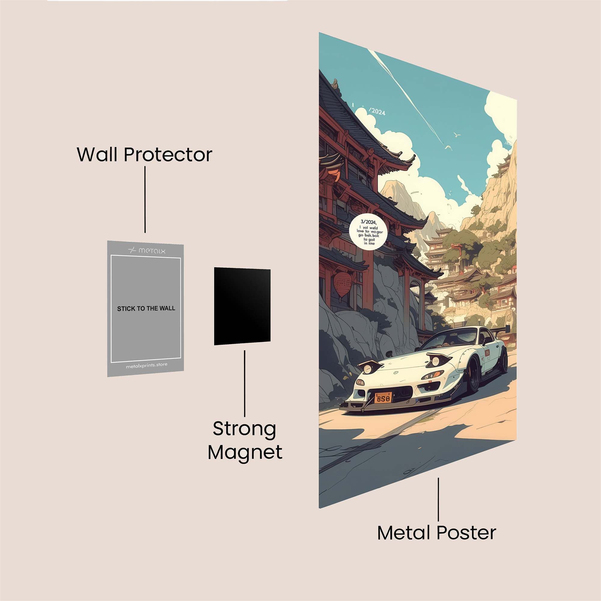 Drift Serenity Safe Wall Magnetic / M