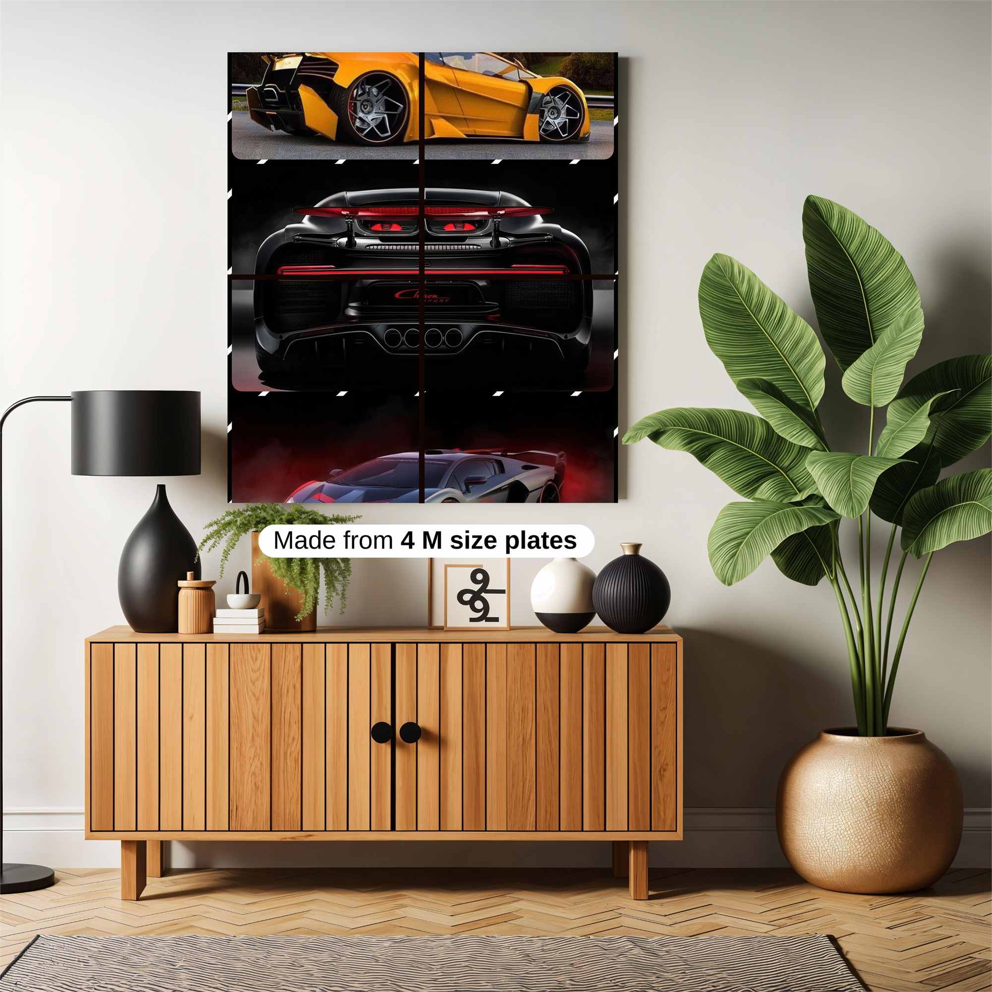 Lamborghini Sunset Safe Wall Magnetic / M