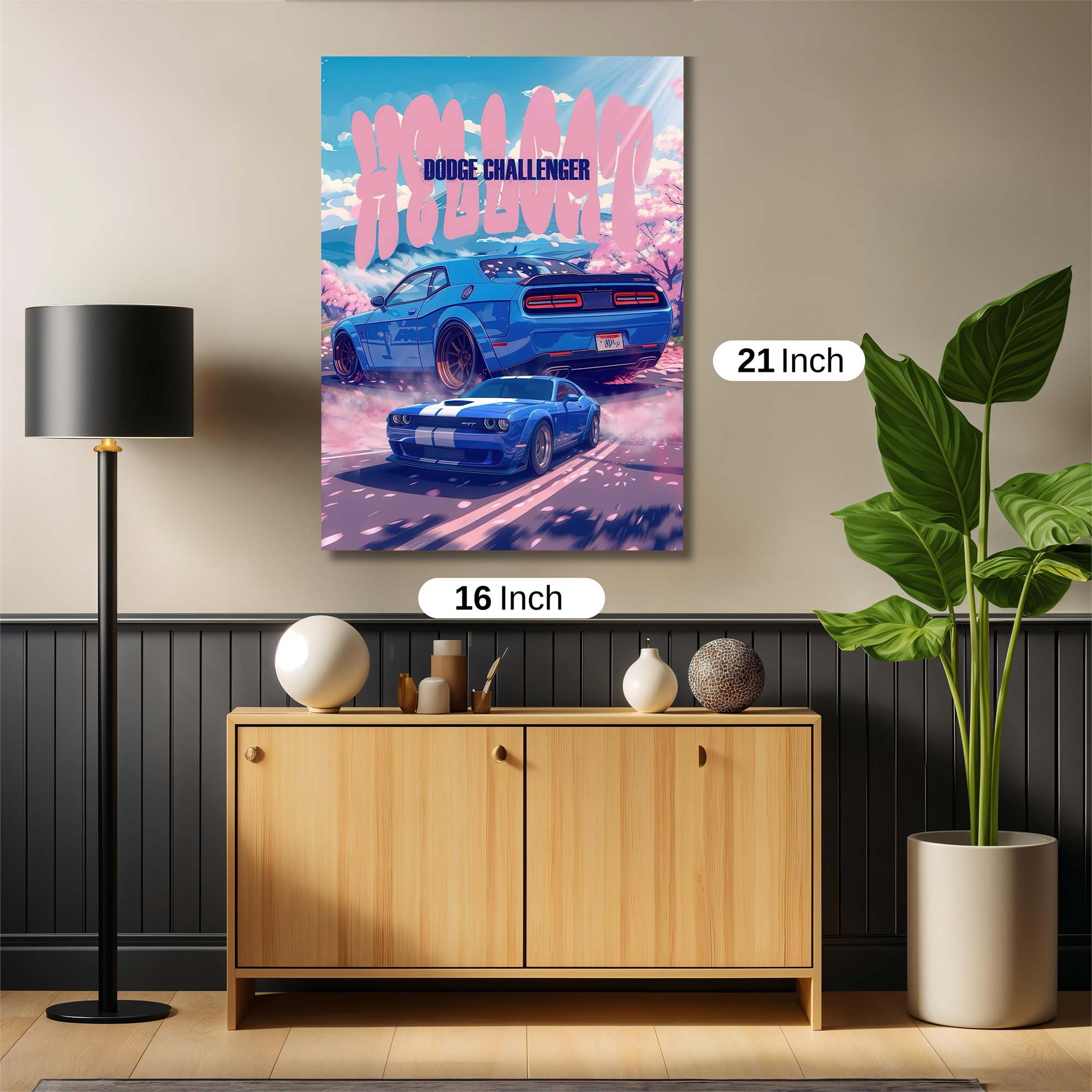 Challenger Dream Safe Wall Magnetic / M