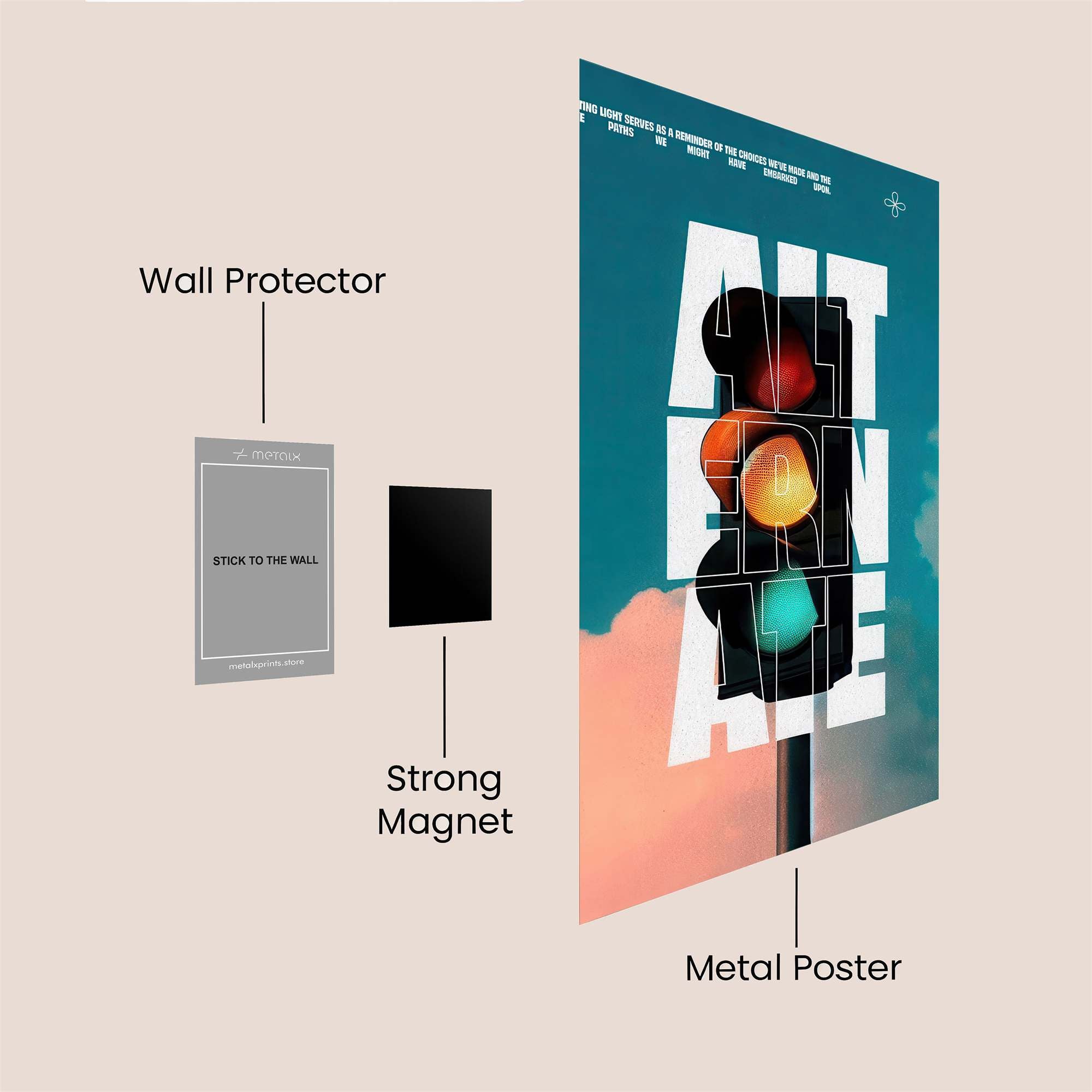 Signal Serenity Safe Wall Magnetic / M