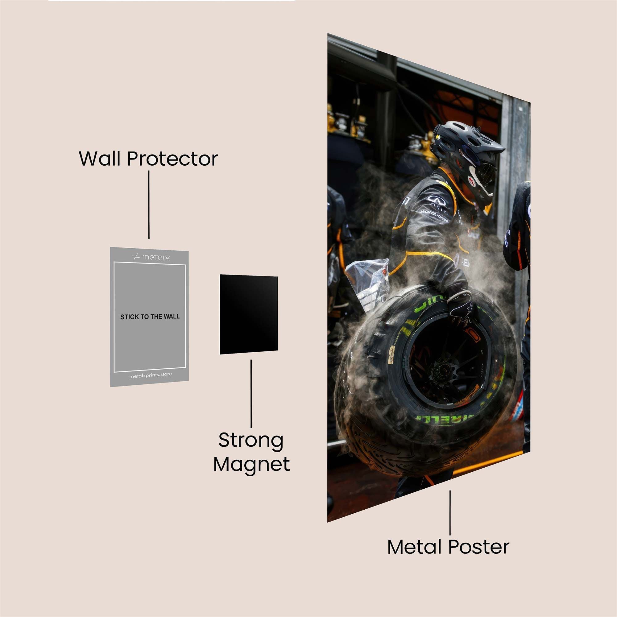 Alonso Intense Safe Wall Magnetic / M