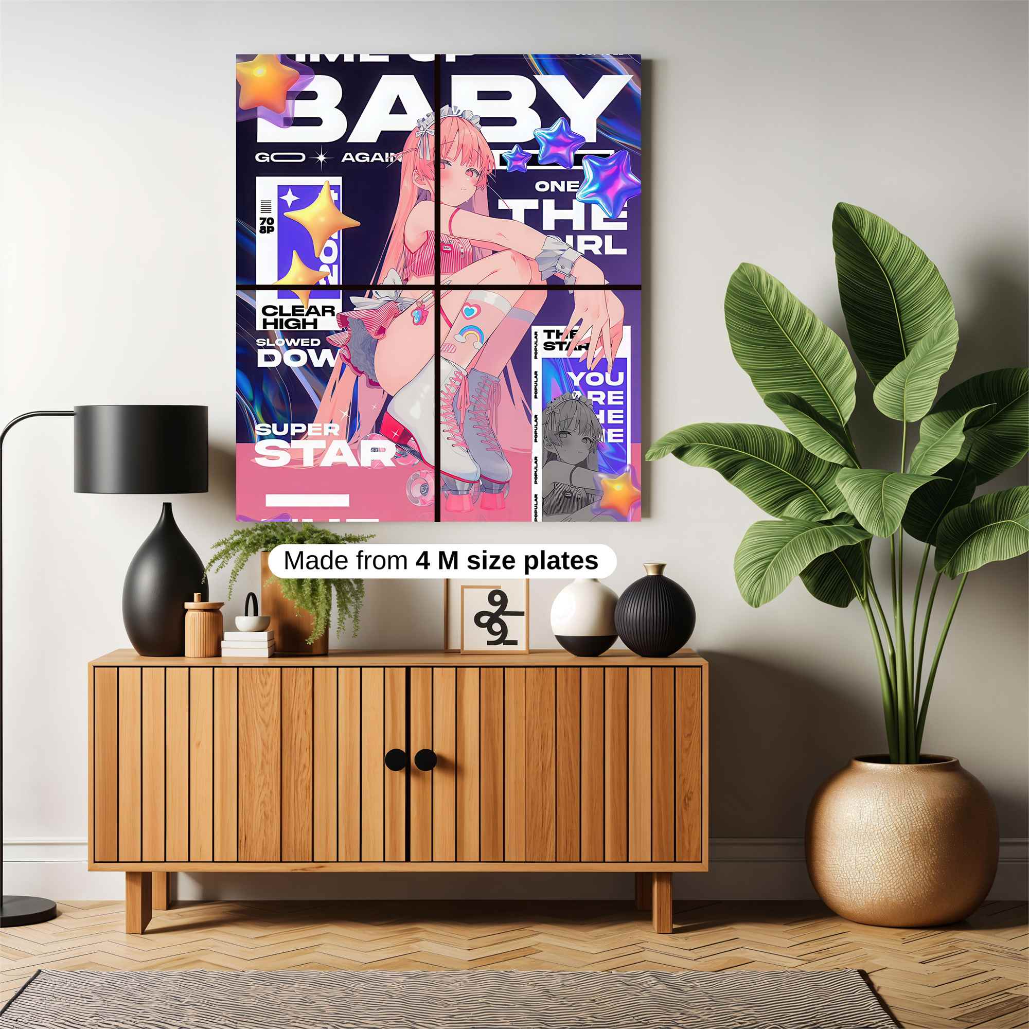 Starlight Whimsy Safe Wall Magnetic / M