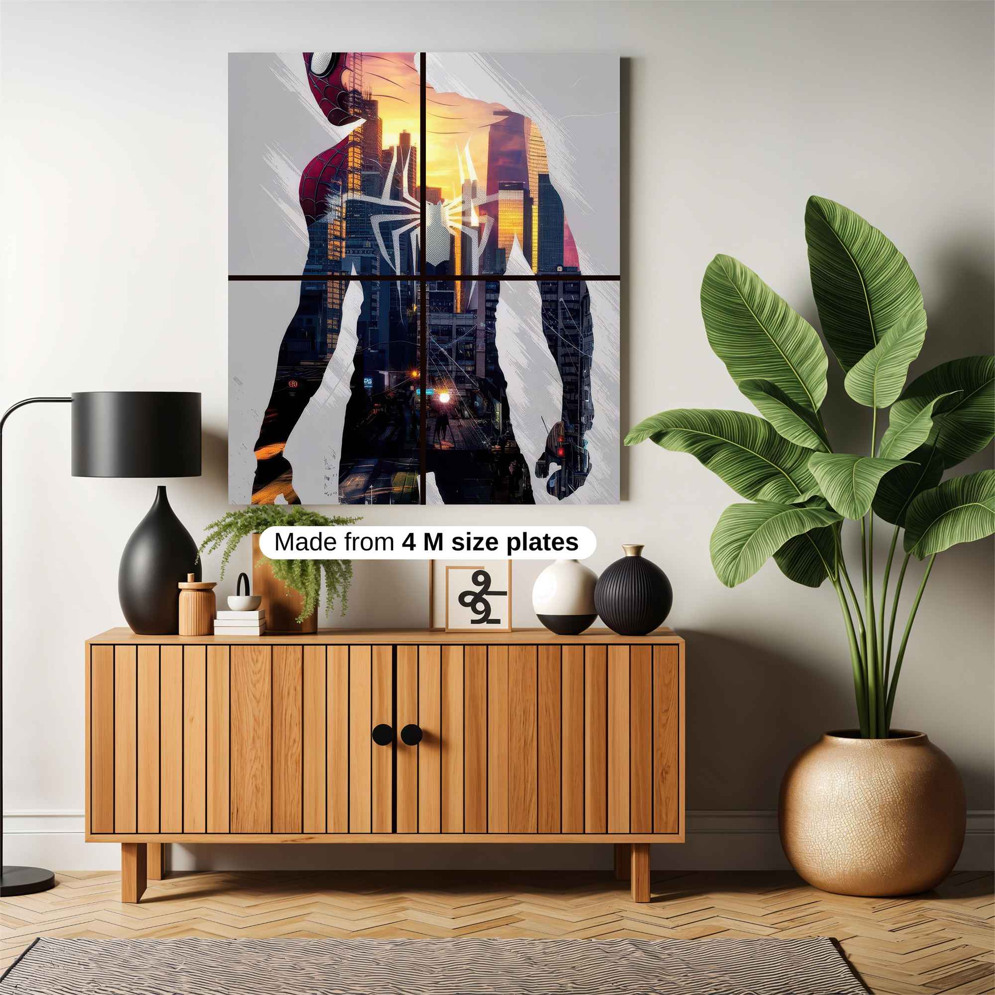 Spider Twilight Safe Wall Magnetic / M
