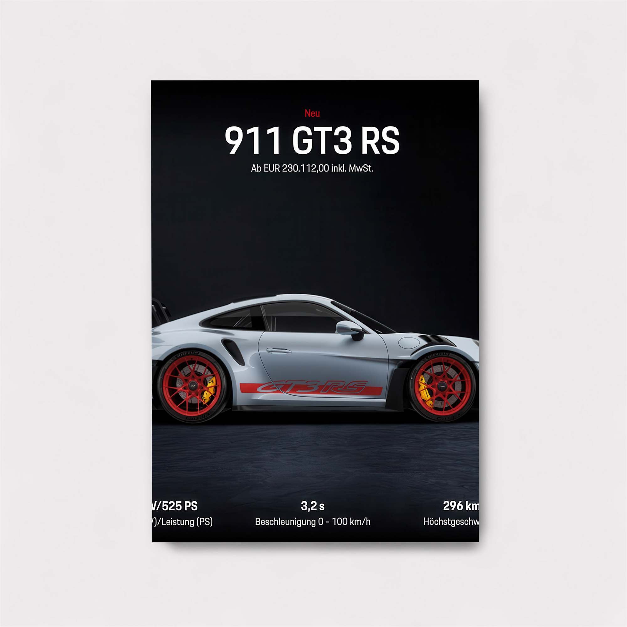 Porsche Passion Safe Wall Magnetic / M