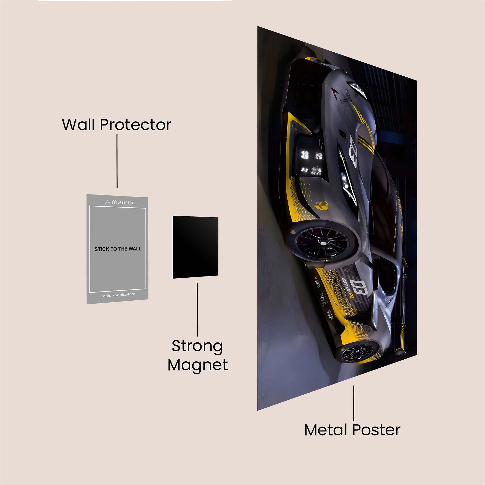 Lamborghini Enigmatic Safe Wall Magnetic / M