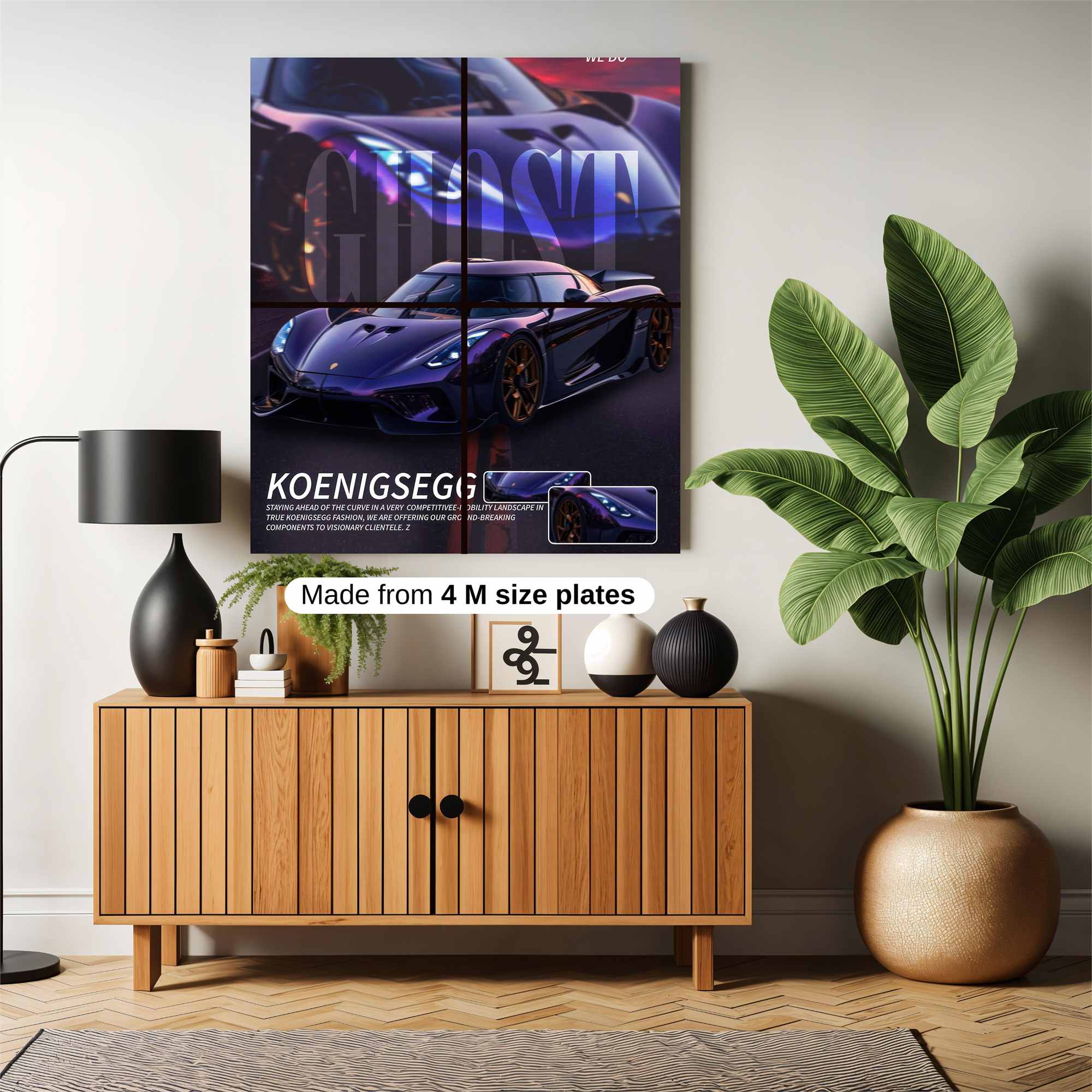 Koenigsegg Thrill Safe Wall Magnetic / M