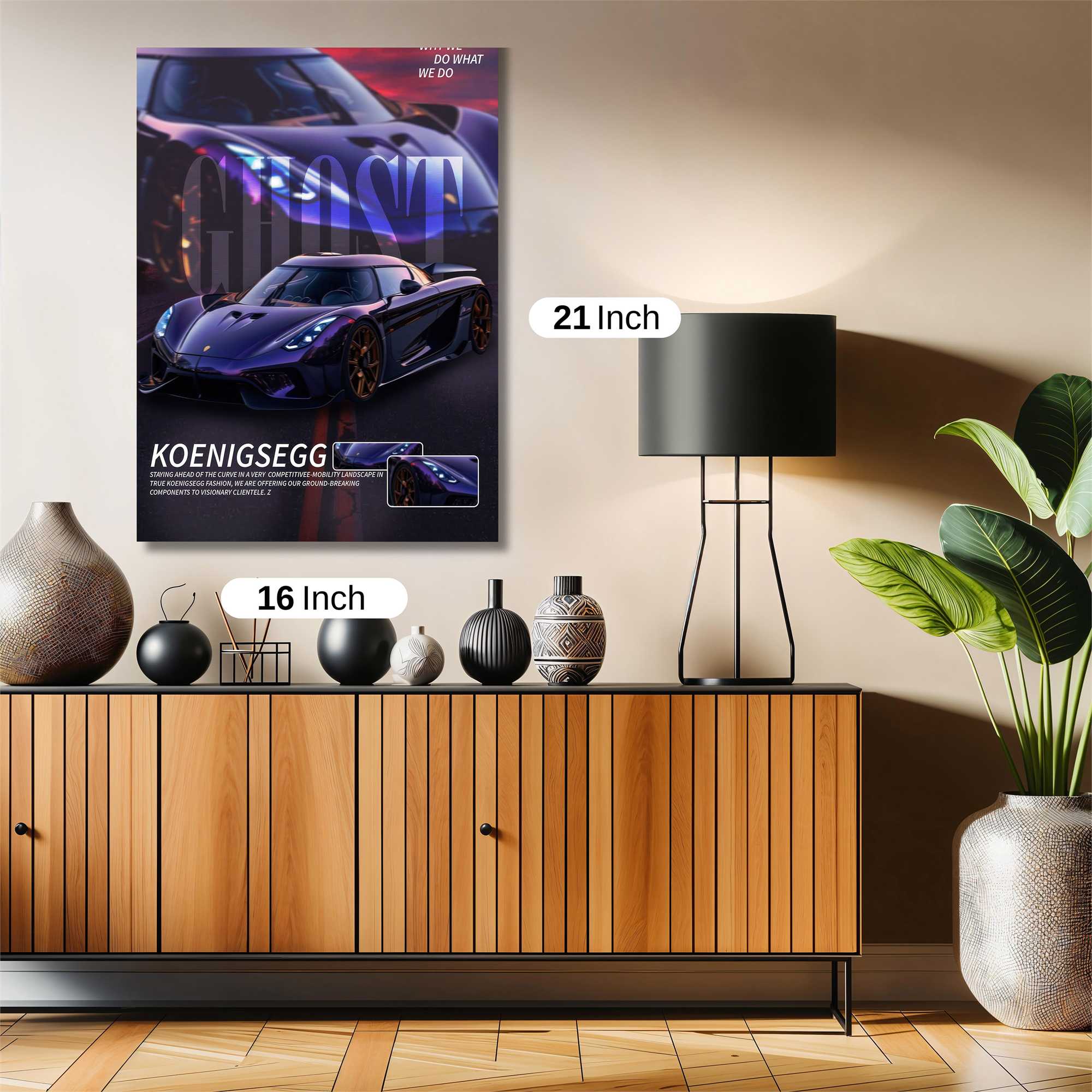 Koenigsegg Thrill Safe Wall Magnetic / M