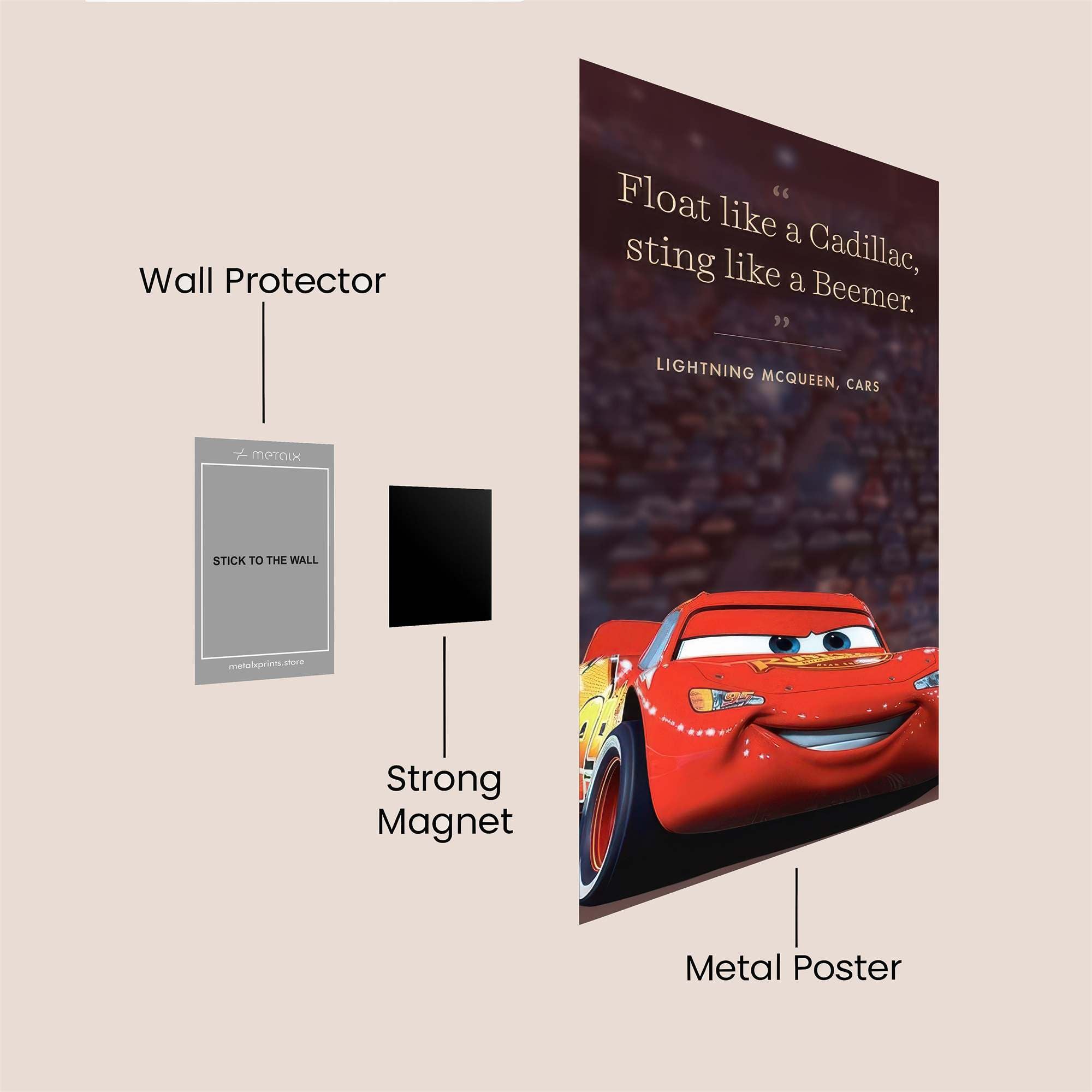 Lightning Triumph Safe Wall Magnetic / M