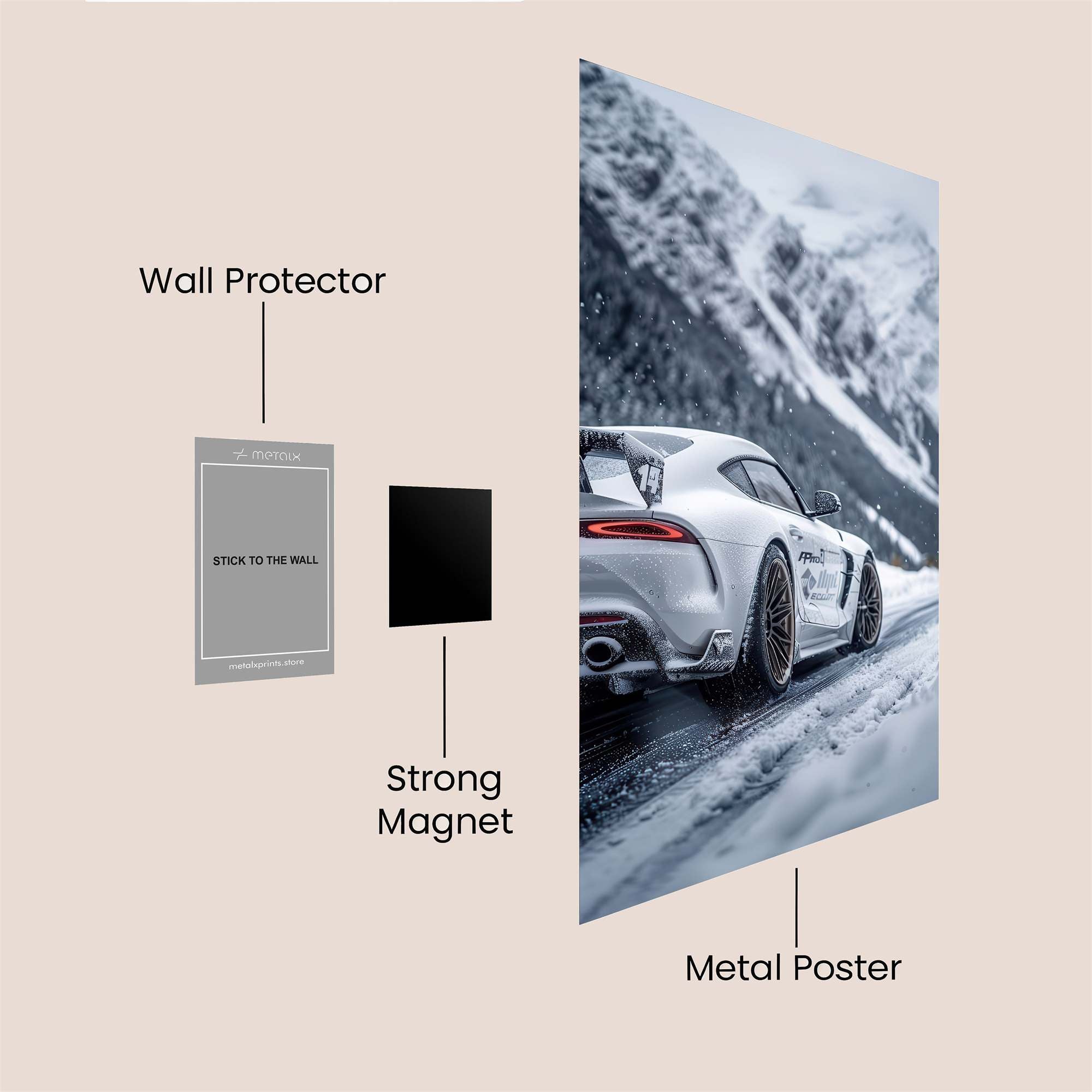 Supra Serenity Safe Wall Magnetic / M