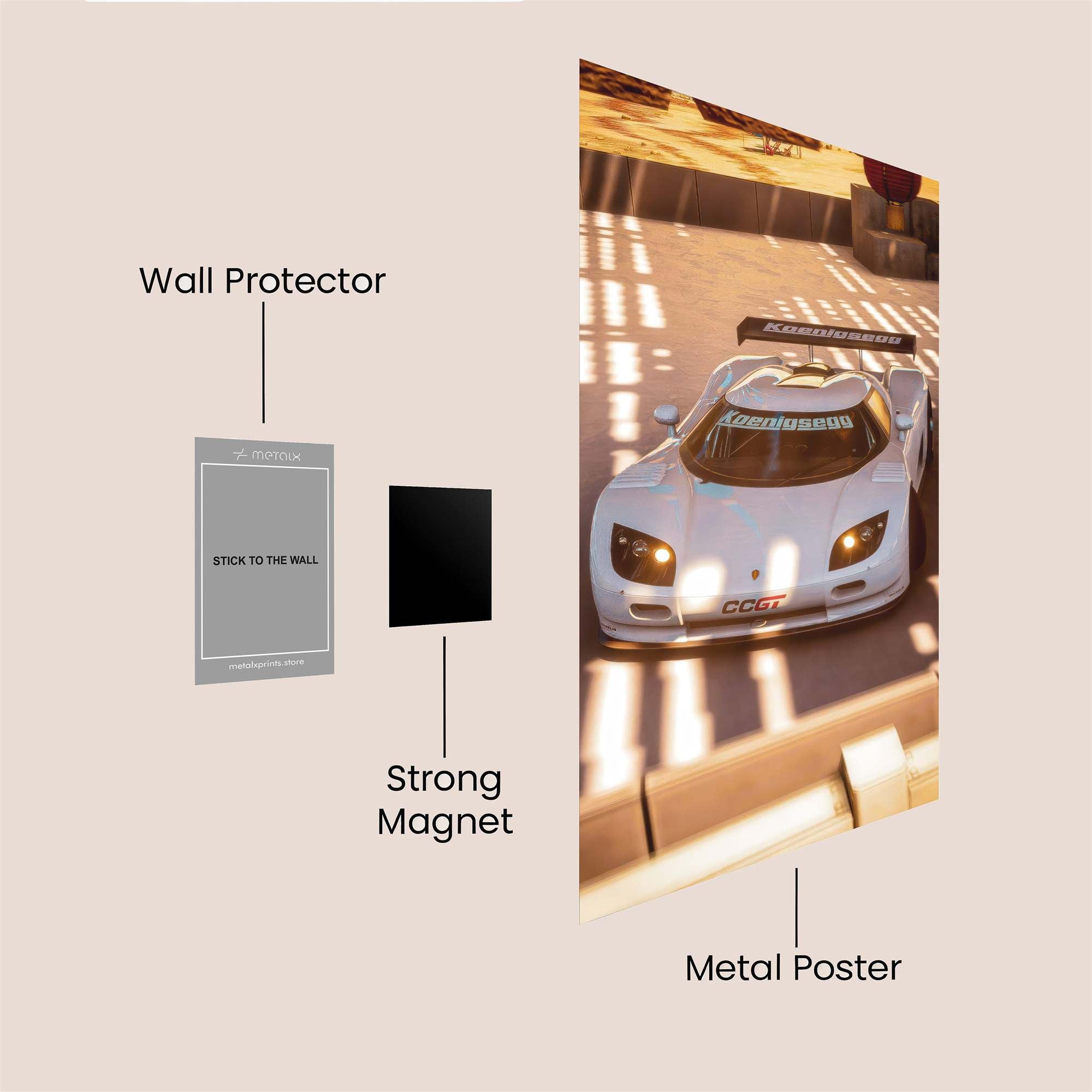 Koenigsegg Intense Safe Wall Magnetic / M