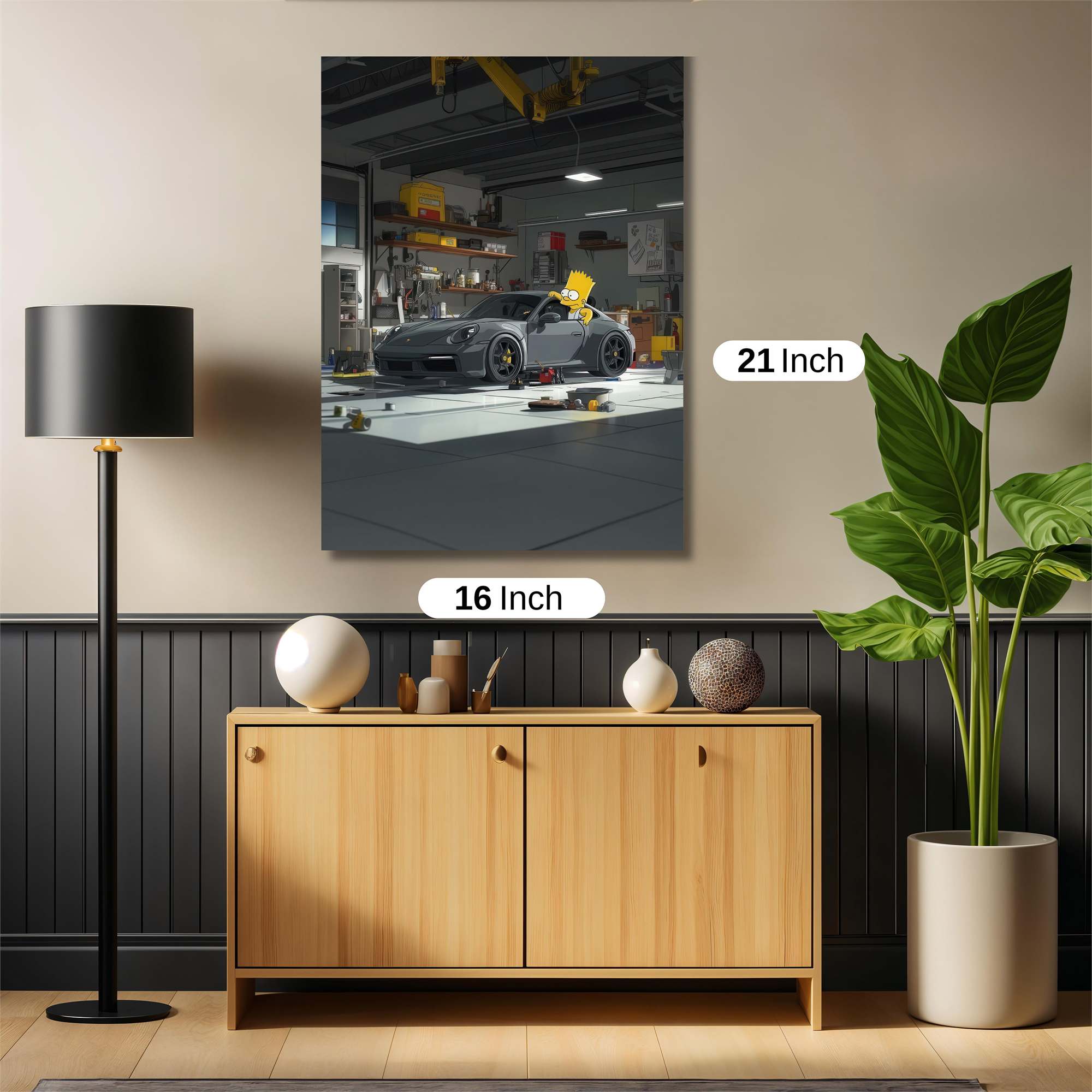Porsche Playful Safe Wall Magnetic / M