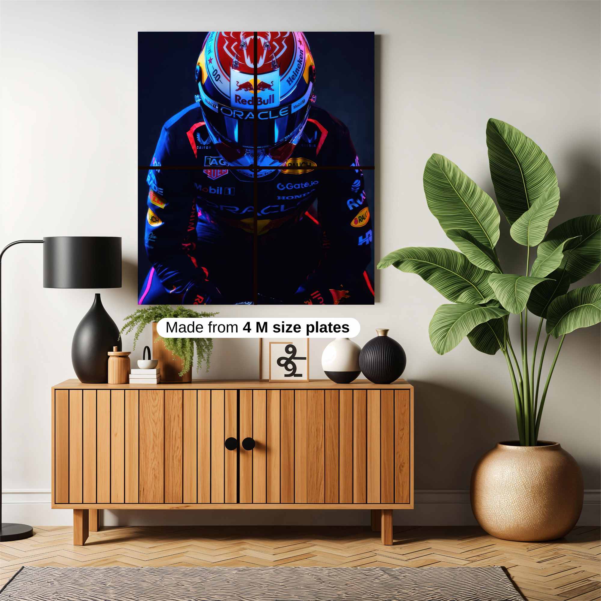 Verstappen Focused Safe Wall Magnetic / M