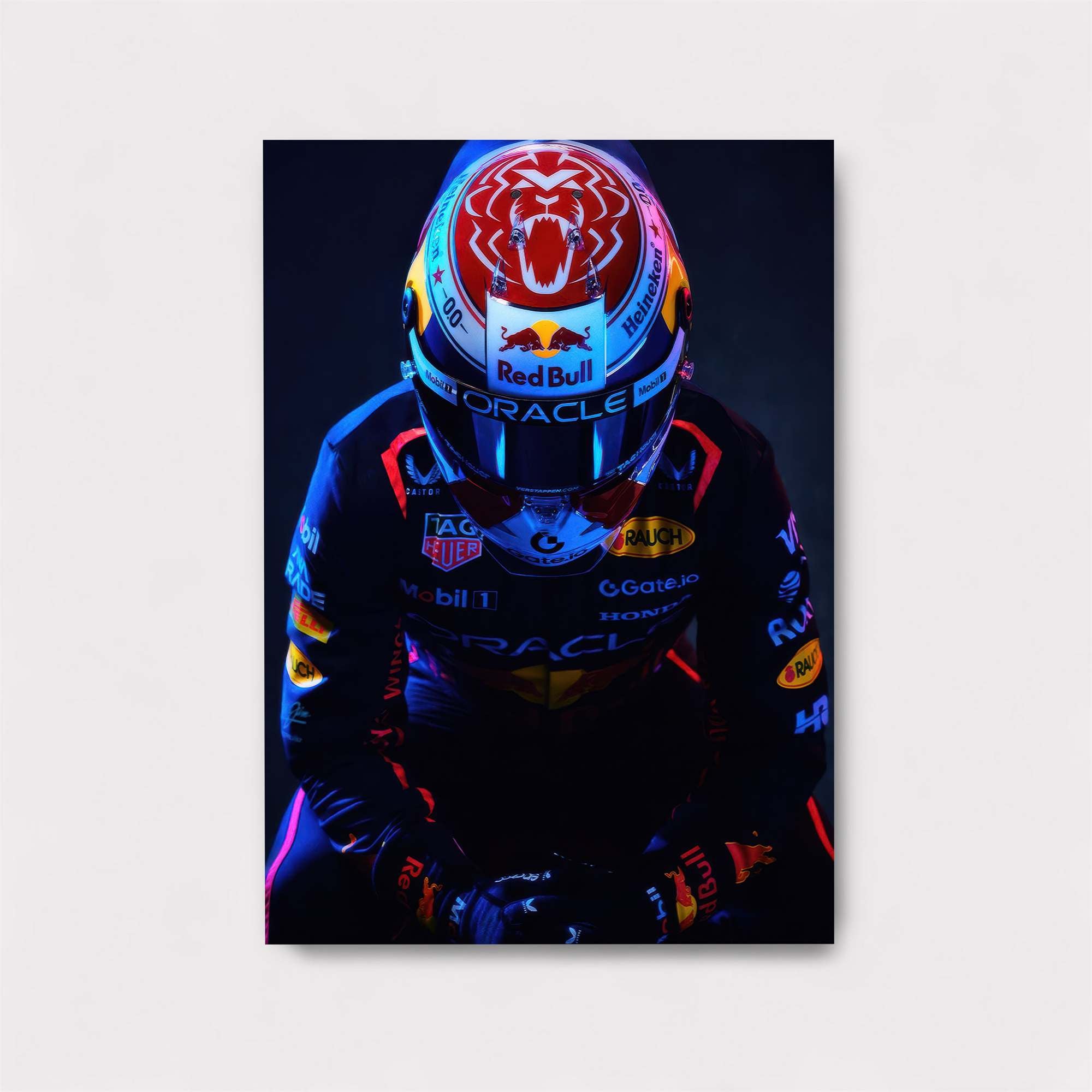 Verstappen Focused Safe Wall Magnetic / M
