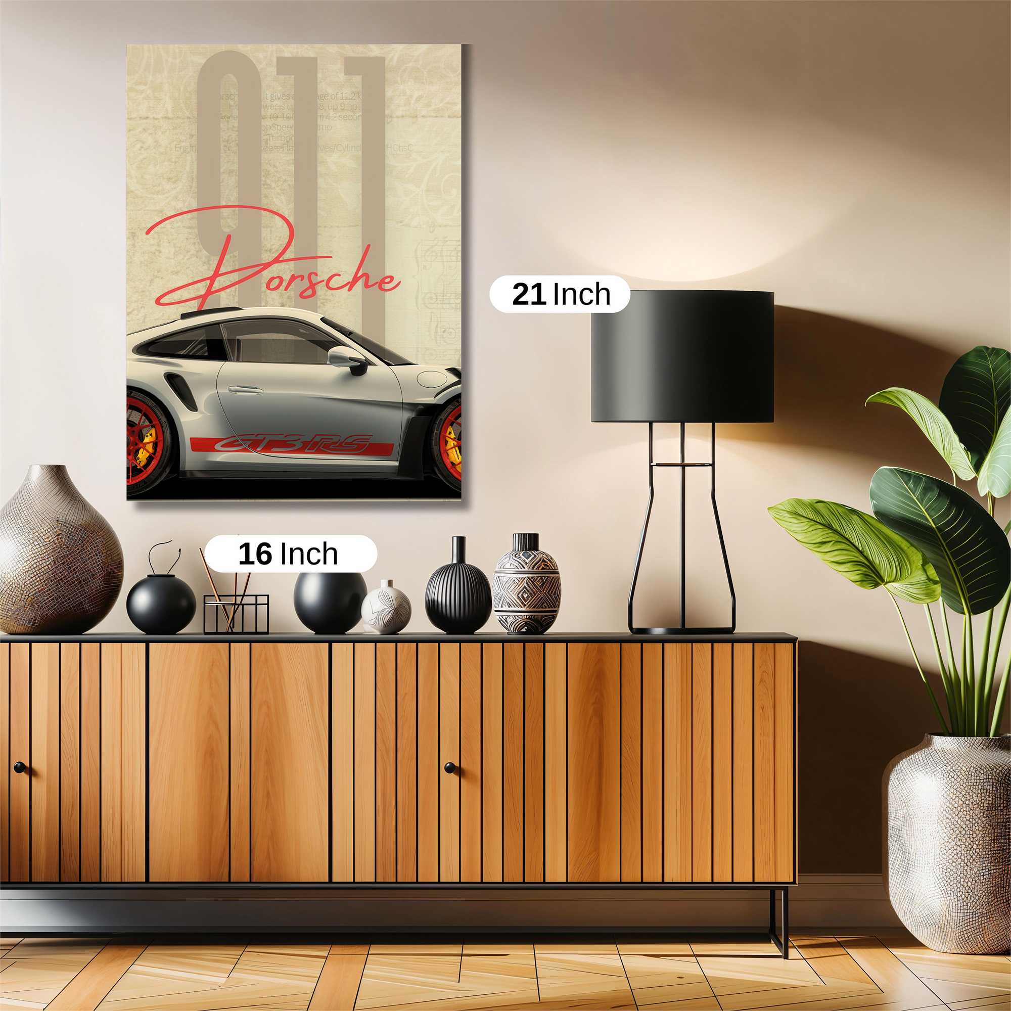 Porsche Passion Safe Wall Magnetic / M