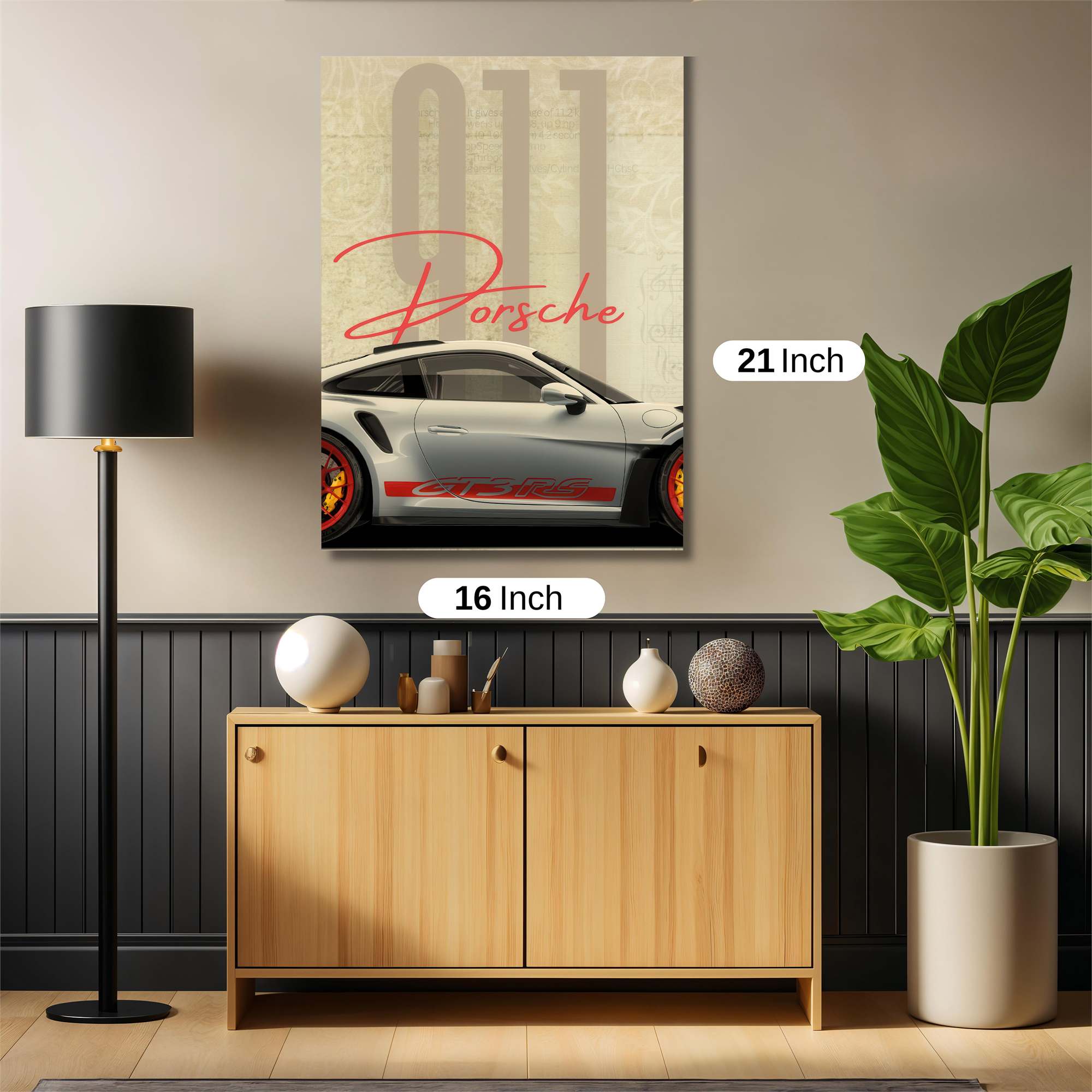 Porsche Passion Safe Wall Magnetic / M