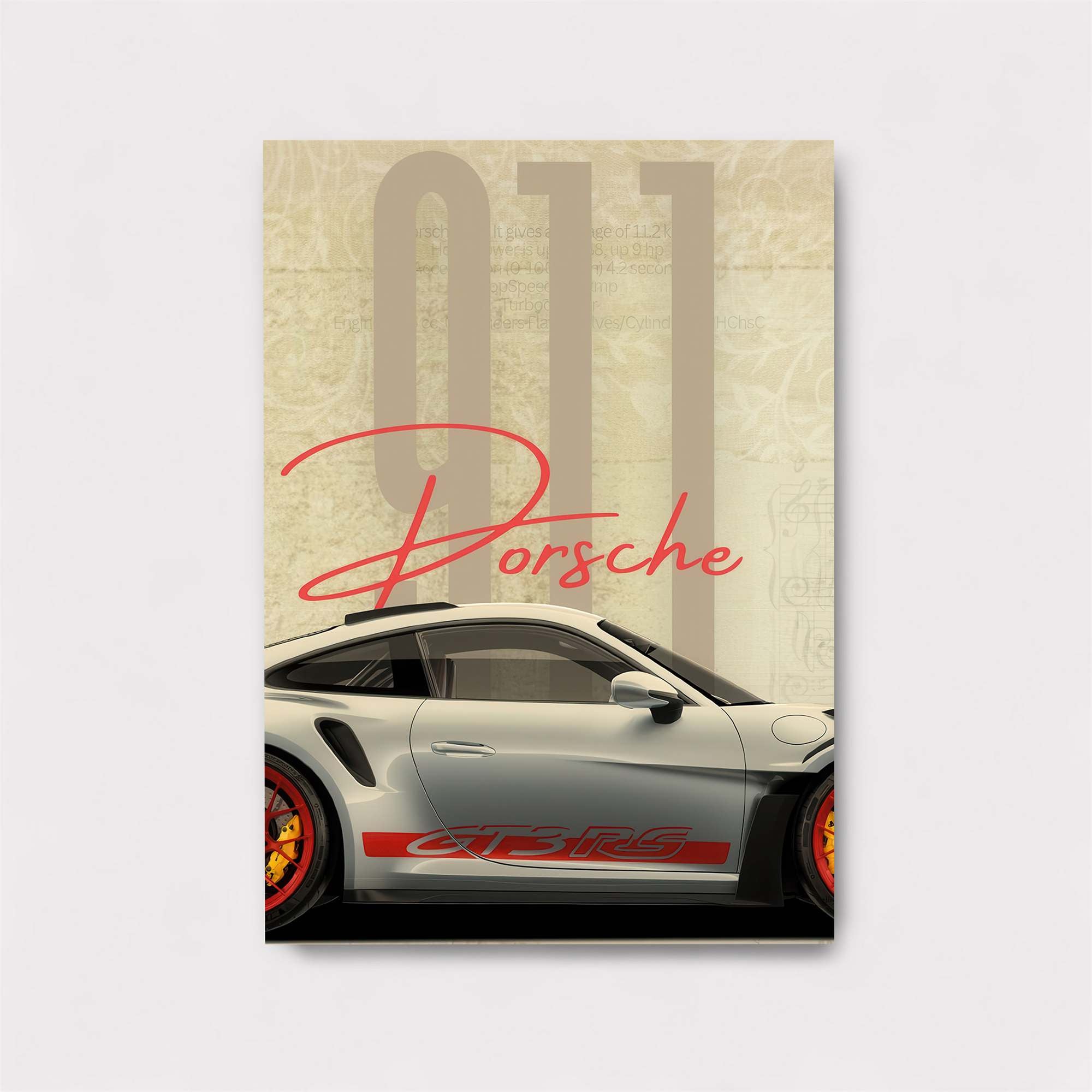 Porsche Passion Safe Wall Magnetic / M