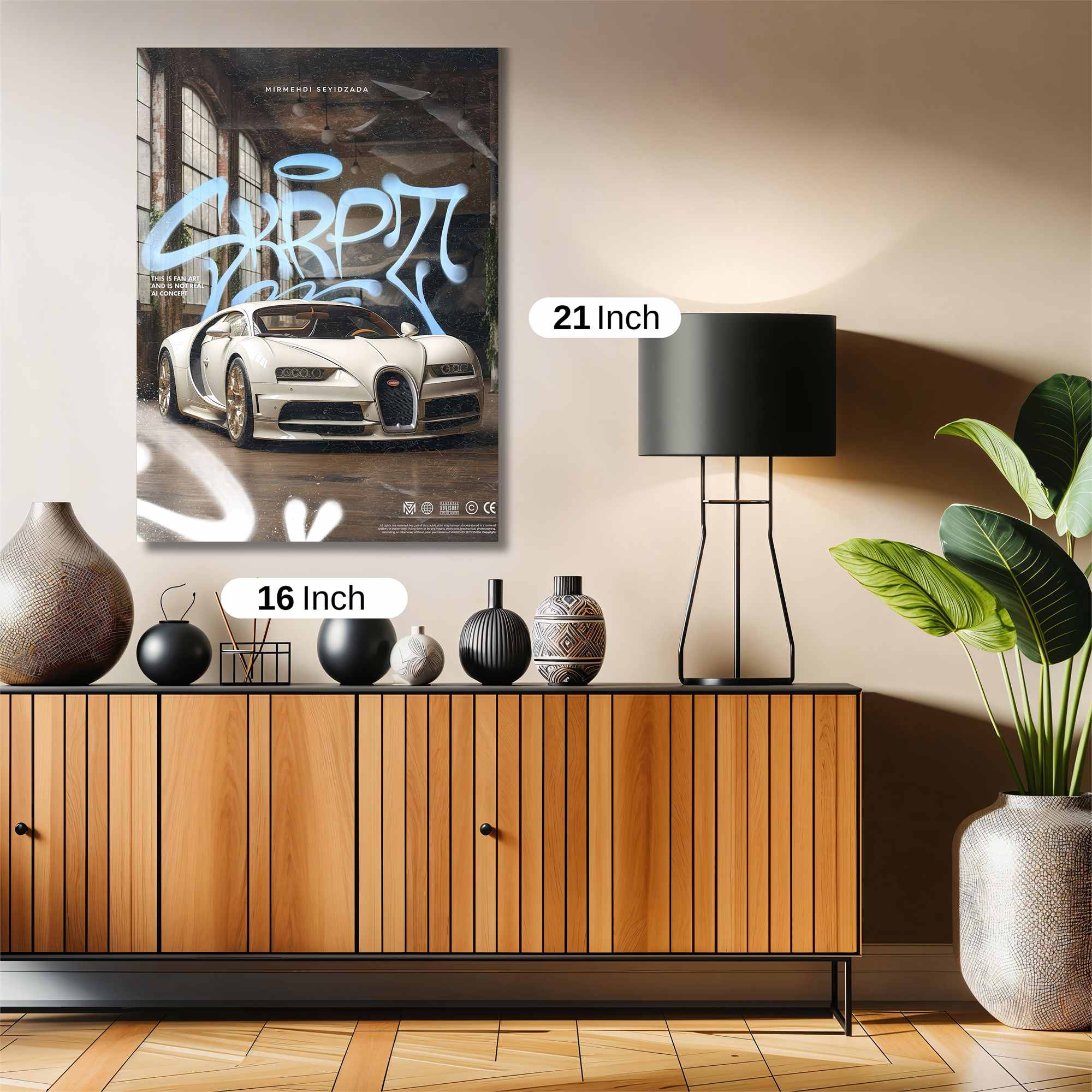 Bugatti Bold Safe Wall Magnetic / M