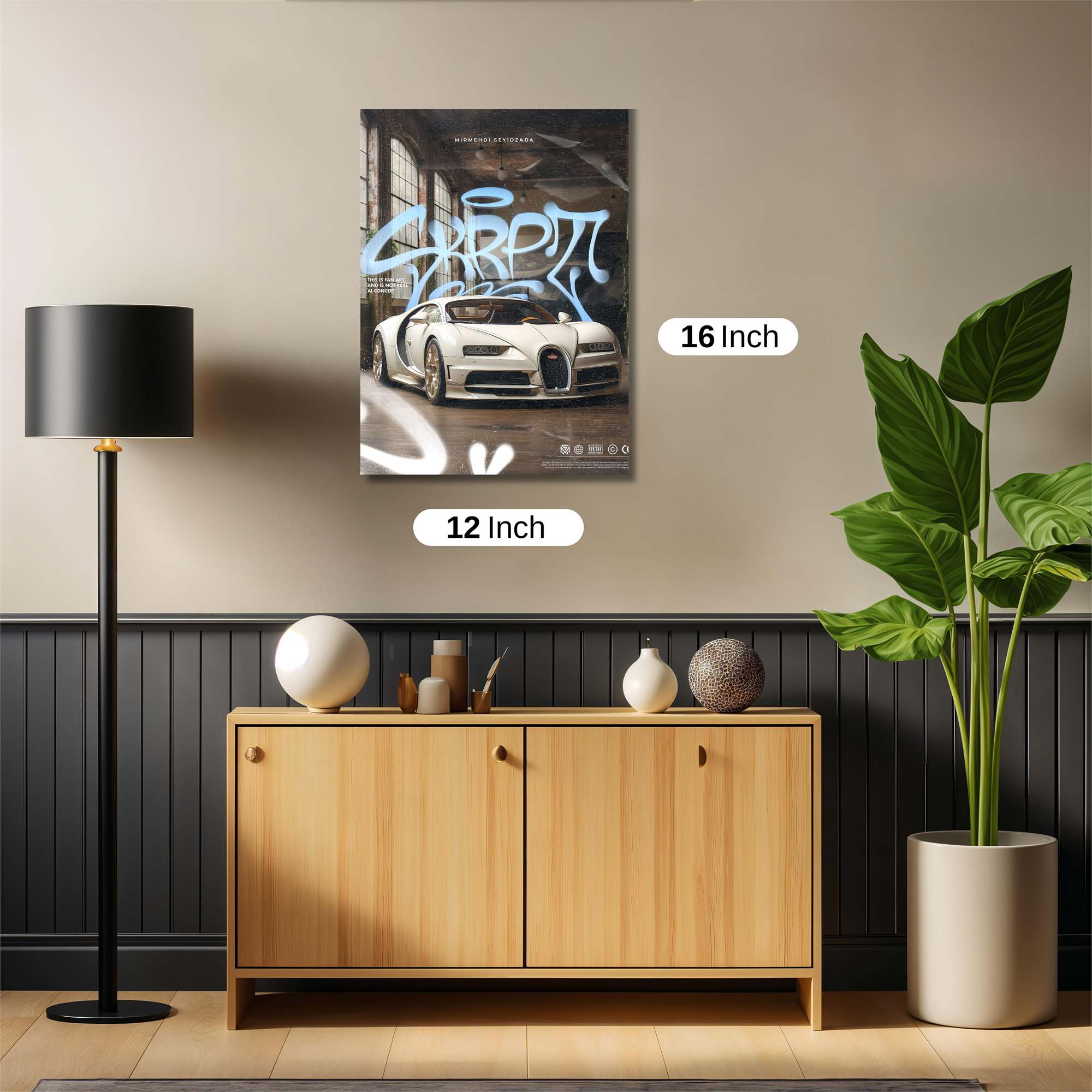 Bugatti Bold Safe Wall Magnetic / M