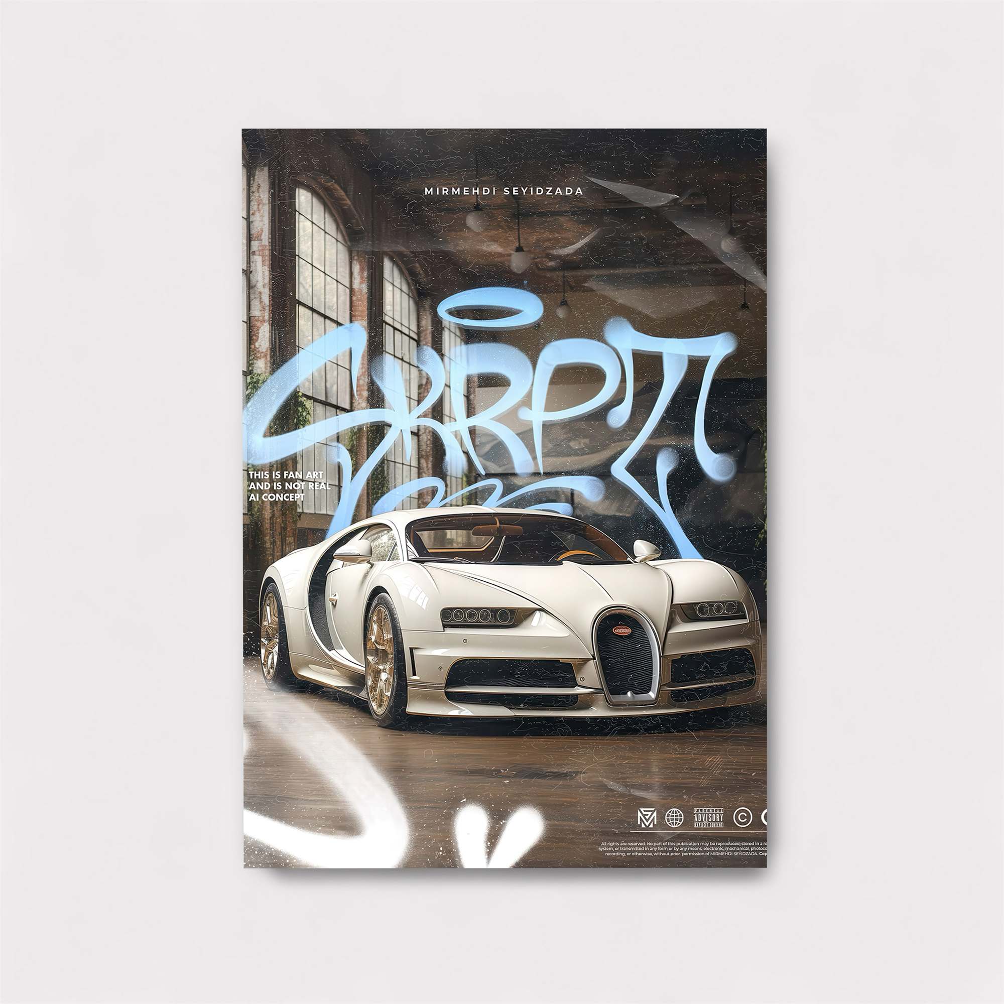 Bugatti Bold Safe Wall Magnetic / M
