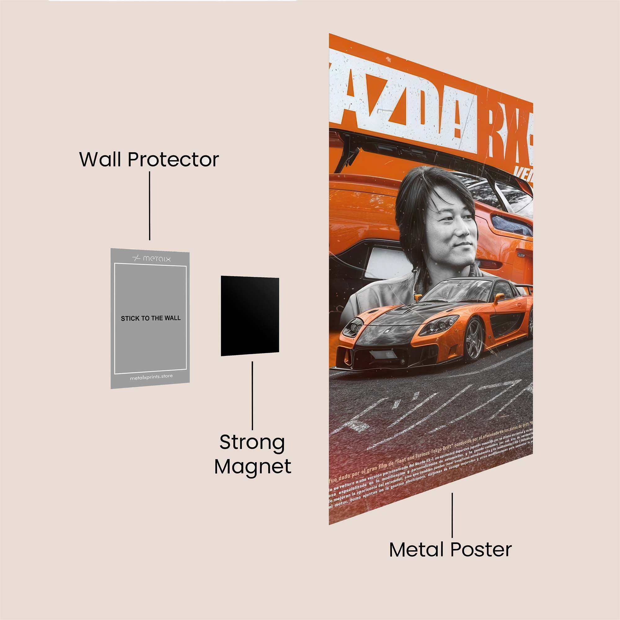 Mazda Magic Safe Wall Magnetic / M