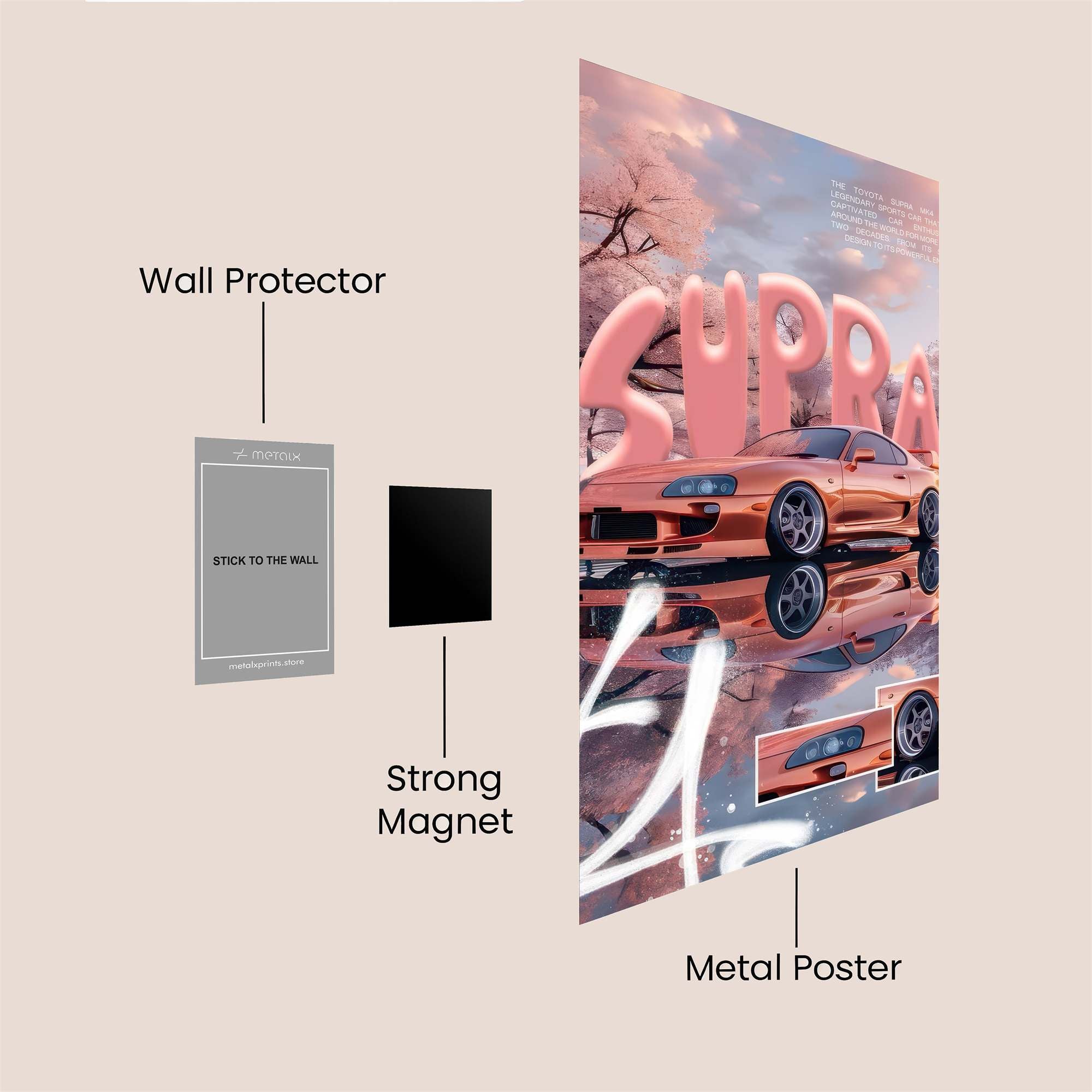 Supra Serenity Safe Wall Magnetic / M