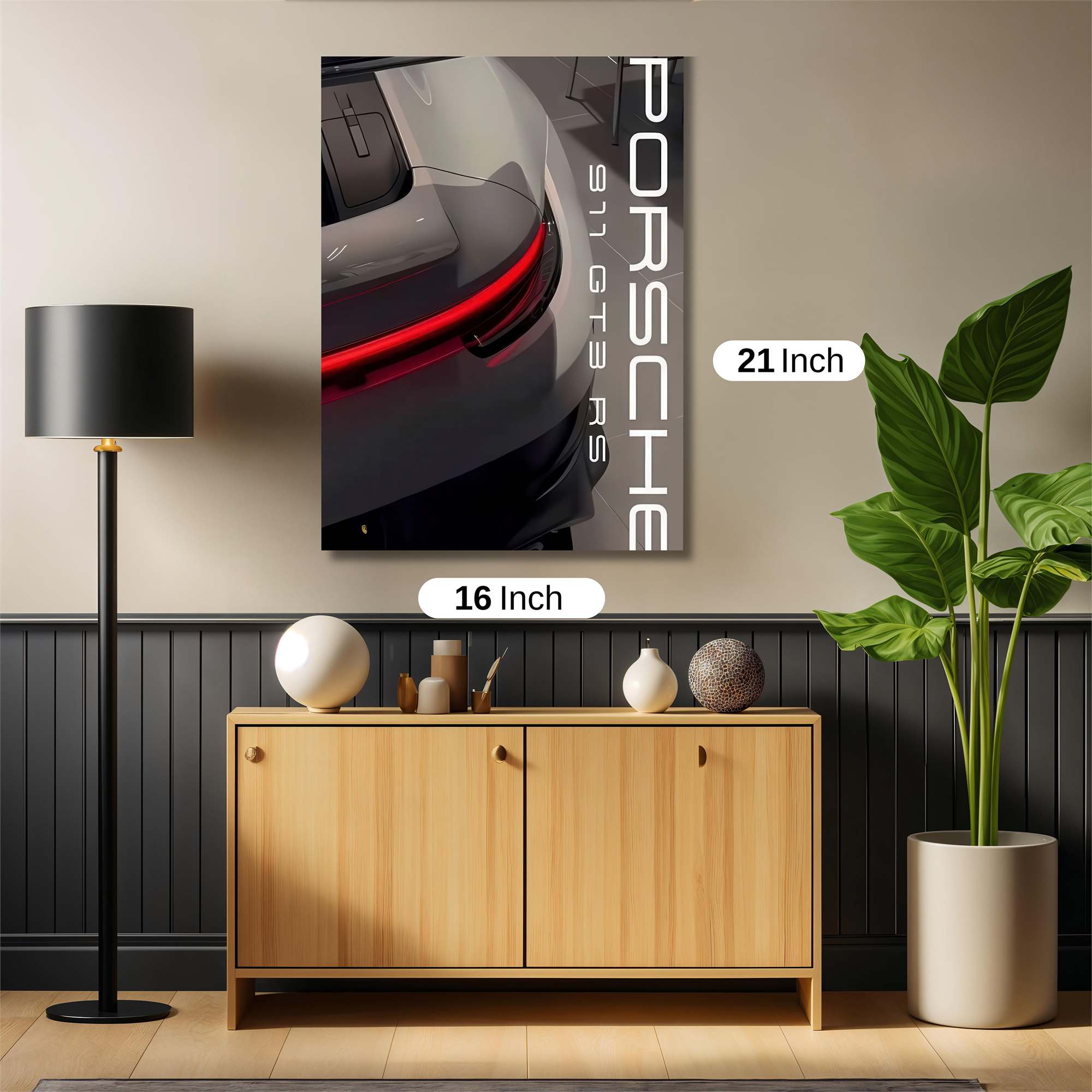 Porsche Elegant Safe Wall Magnetic / M