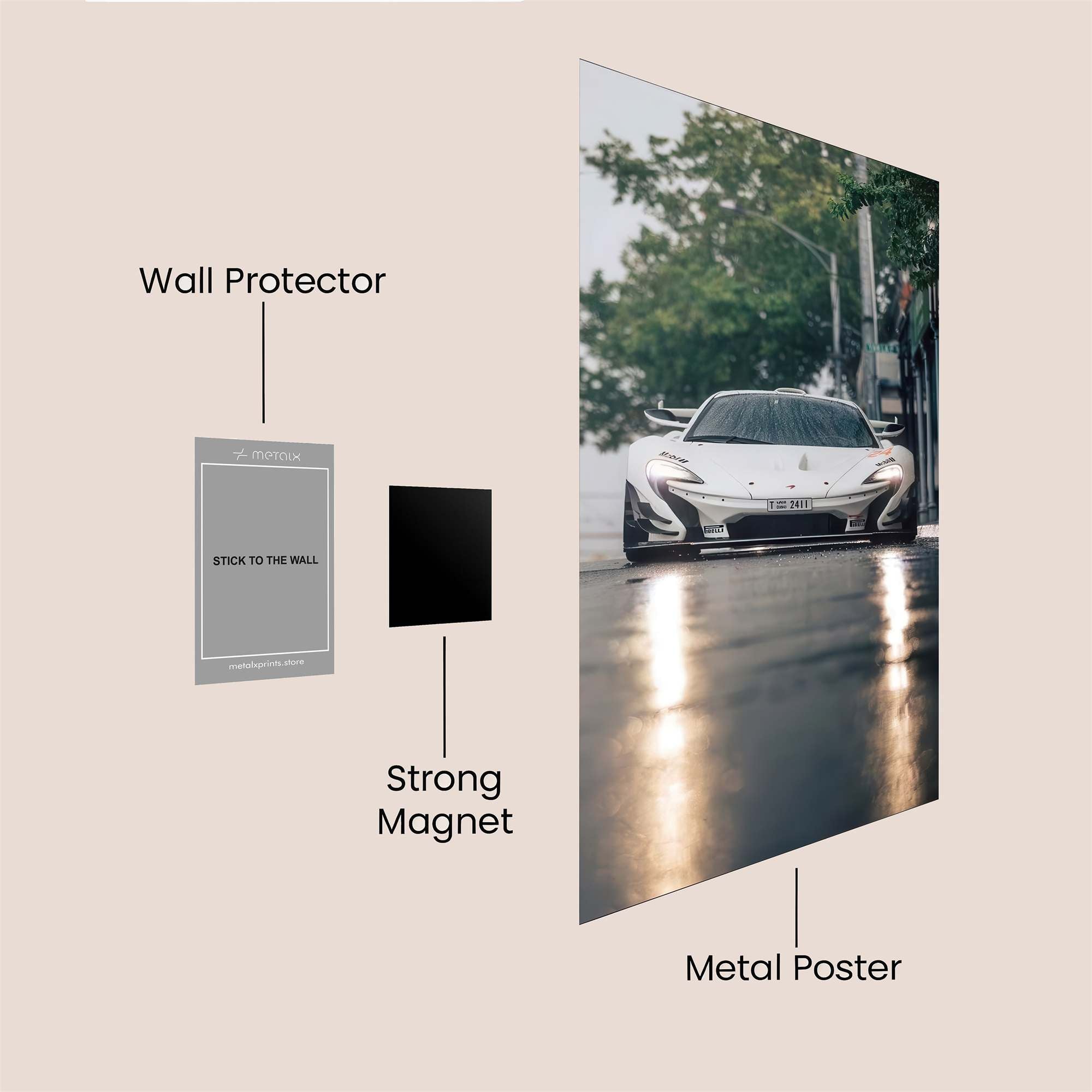 McLaren Menace Safe Wall Magnetic / M